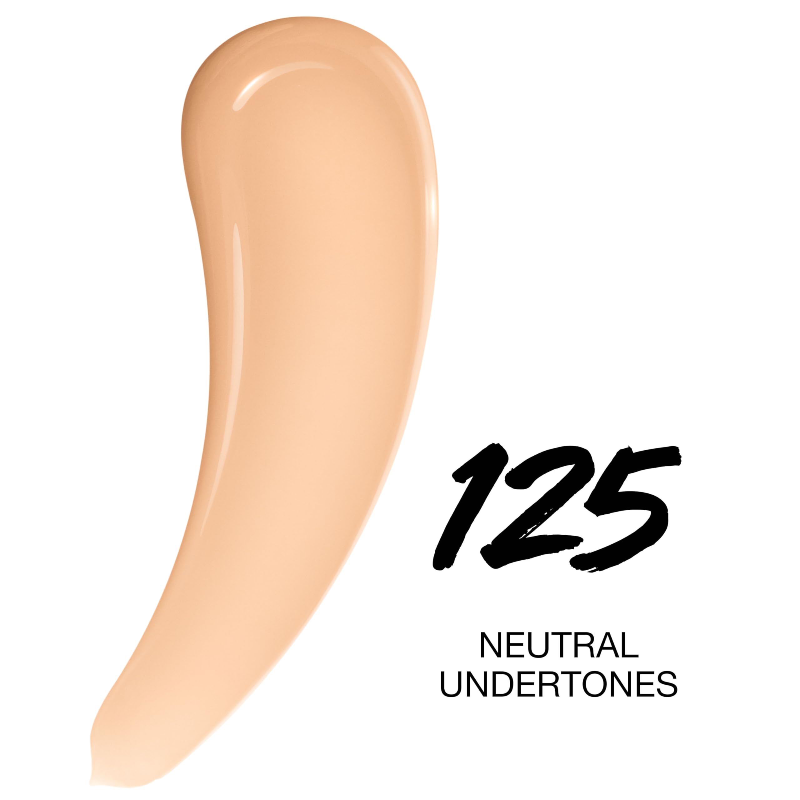 Maybelline Super Stay Lumi-Matte Foundation, Lightweight and Buildable Full Coverage Foundation Makeup For Up To 30HR Wear, 125,
