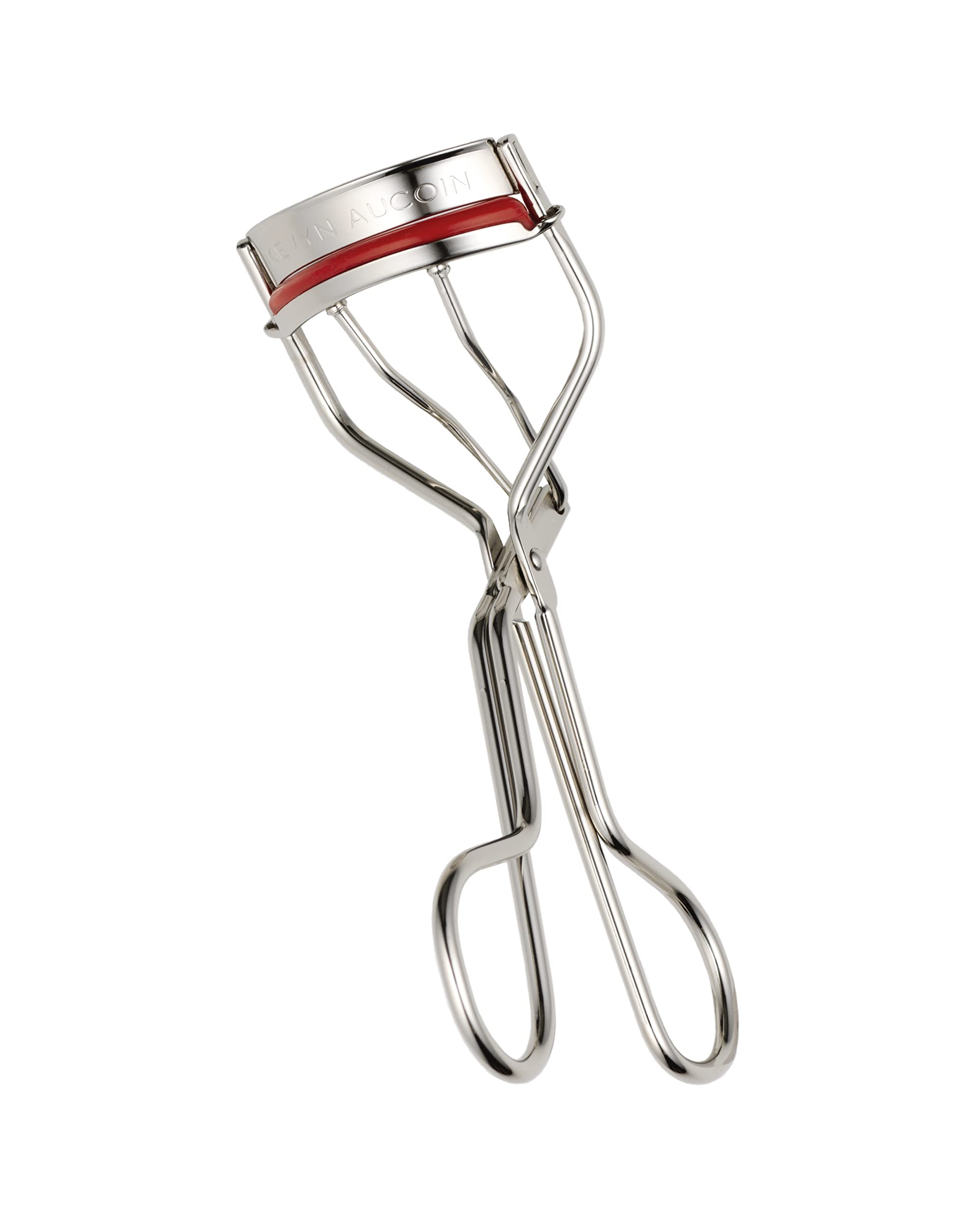 Kevyn Aucoin The Eyelash Curler: Easy use. Long-lasting curl of lashes effect. Wide opening. Stainless steel with two red lash c