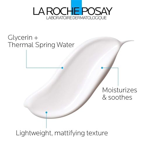 La Roche-Posay Toleriane Sensitive Fluide Protective Moisturizer, Lightweight Oil-Free Face Moisturizer, For Sensitive Skin