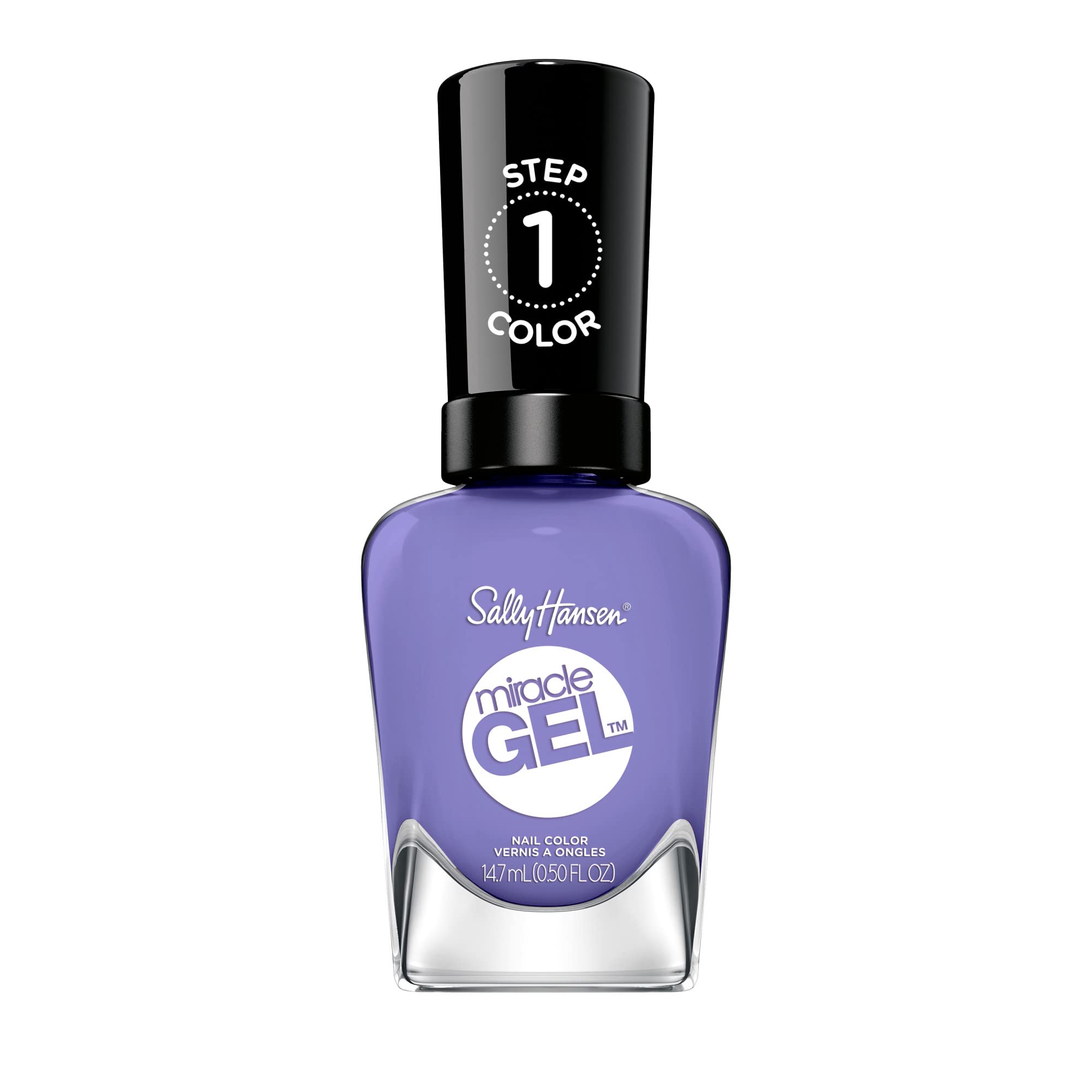 Sally Hansen Miracle Gel Nail Polish, Knowledge Is Flower, 0.5 Fl Oz