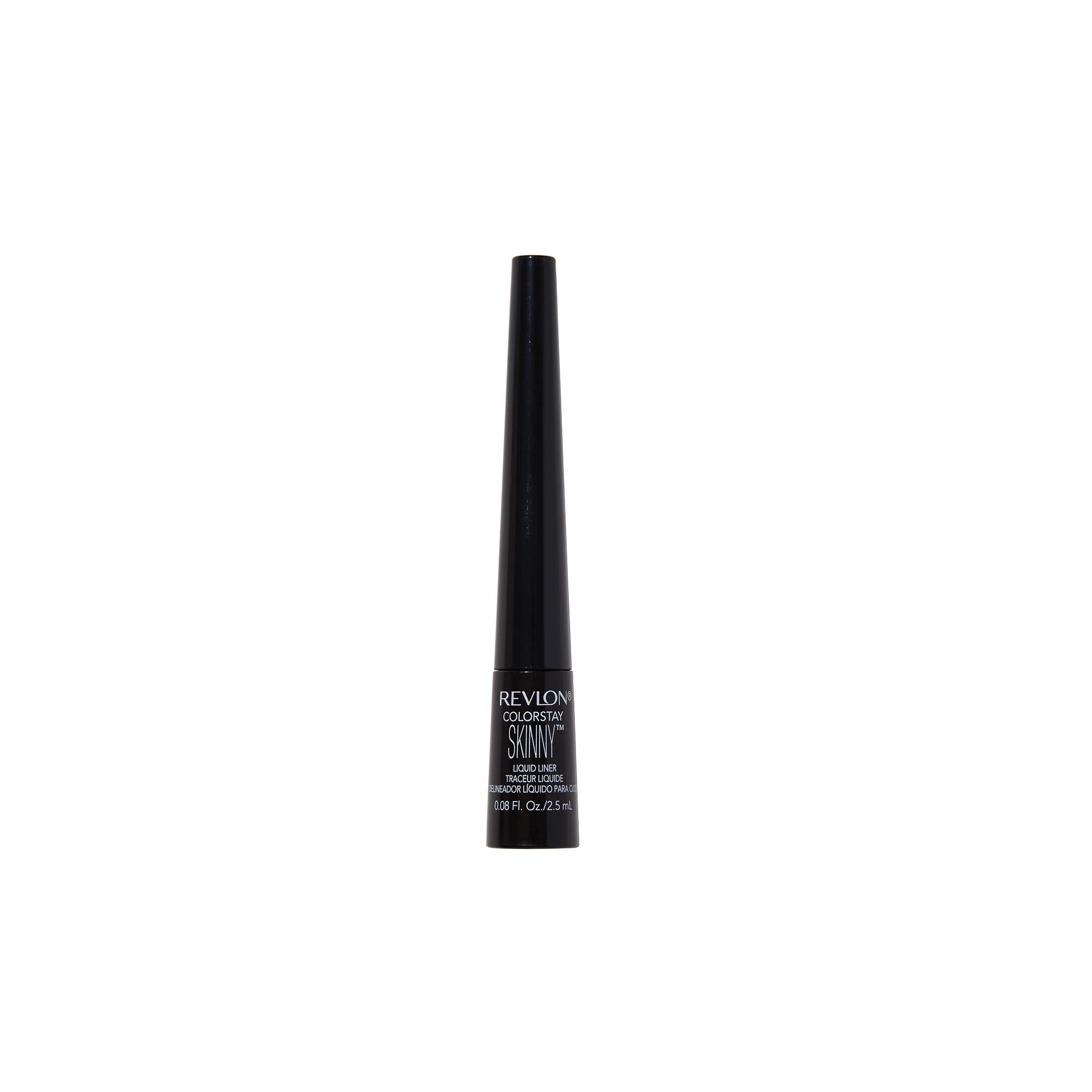 Revlon Skinny Liquid Eyeliner, Colorstay Eye Makeup, Waterproof, Smudge-Proof, Longwearing With Ultra-Fine Tip, Black Out, 0.08