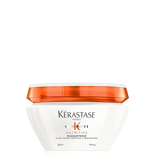 KERASTASE Nutritive Masquintense Hair Mask  Deeply Nourishes & conditions  With Plant-Based Proteins & Niacinamide  For Fine to