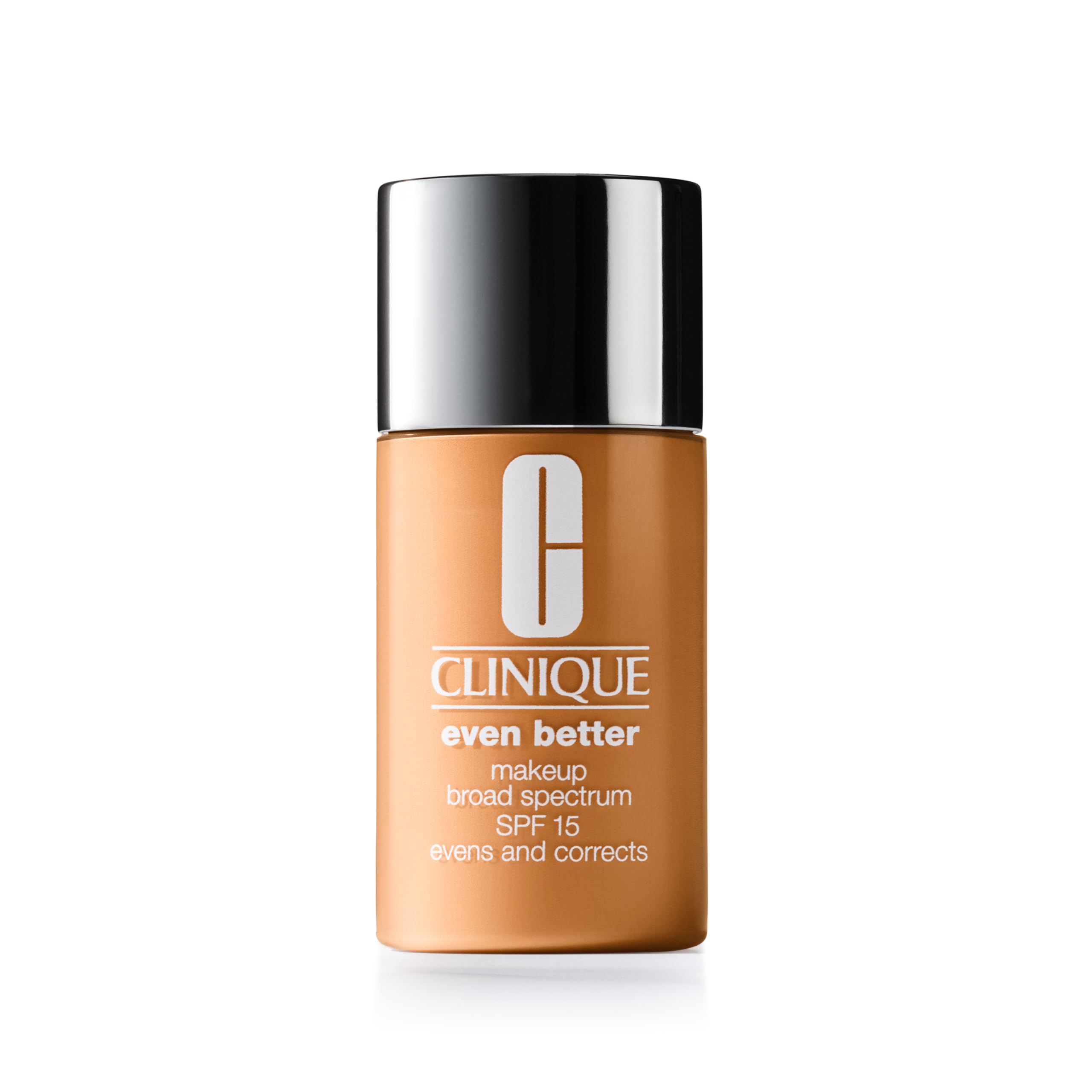 Clinique Even Better Makeup Medium Coverage Foundation Broad Spectrum SPF 15 | Evens Skin Tone + Reduces Dark Spots, Ginger