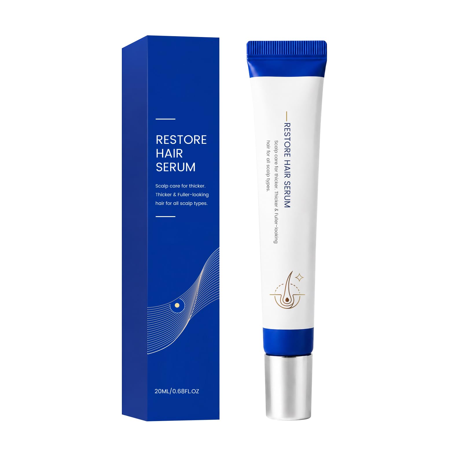 Hair Growth Serum for Thinning Hair, with Rosemary Leaf Oil,Nourishes Scalp