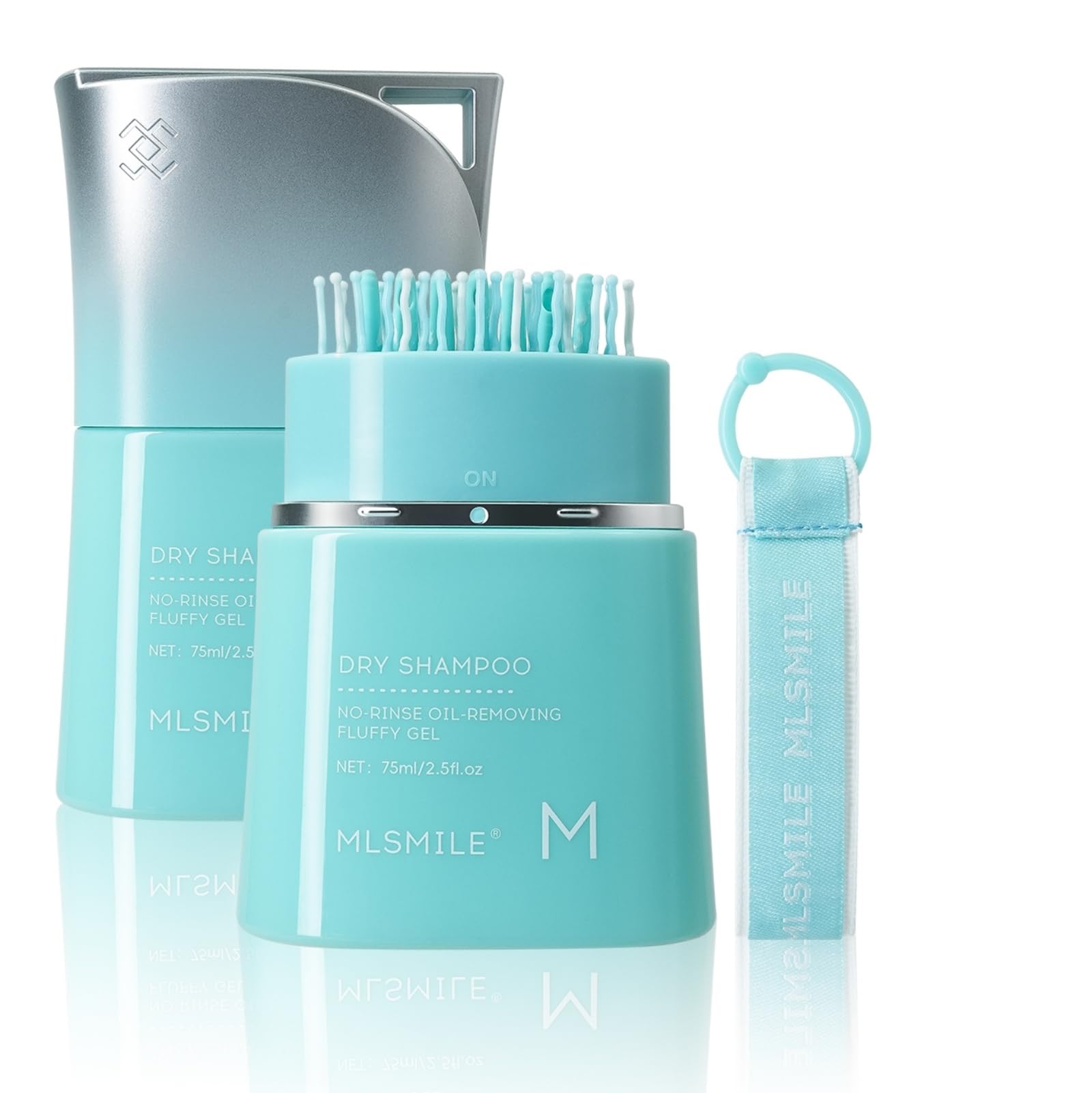 Lissymuse Oil Control Fluffy NoRinse Dry shampoo Gel with Builtin Comb