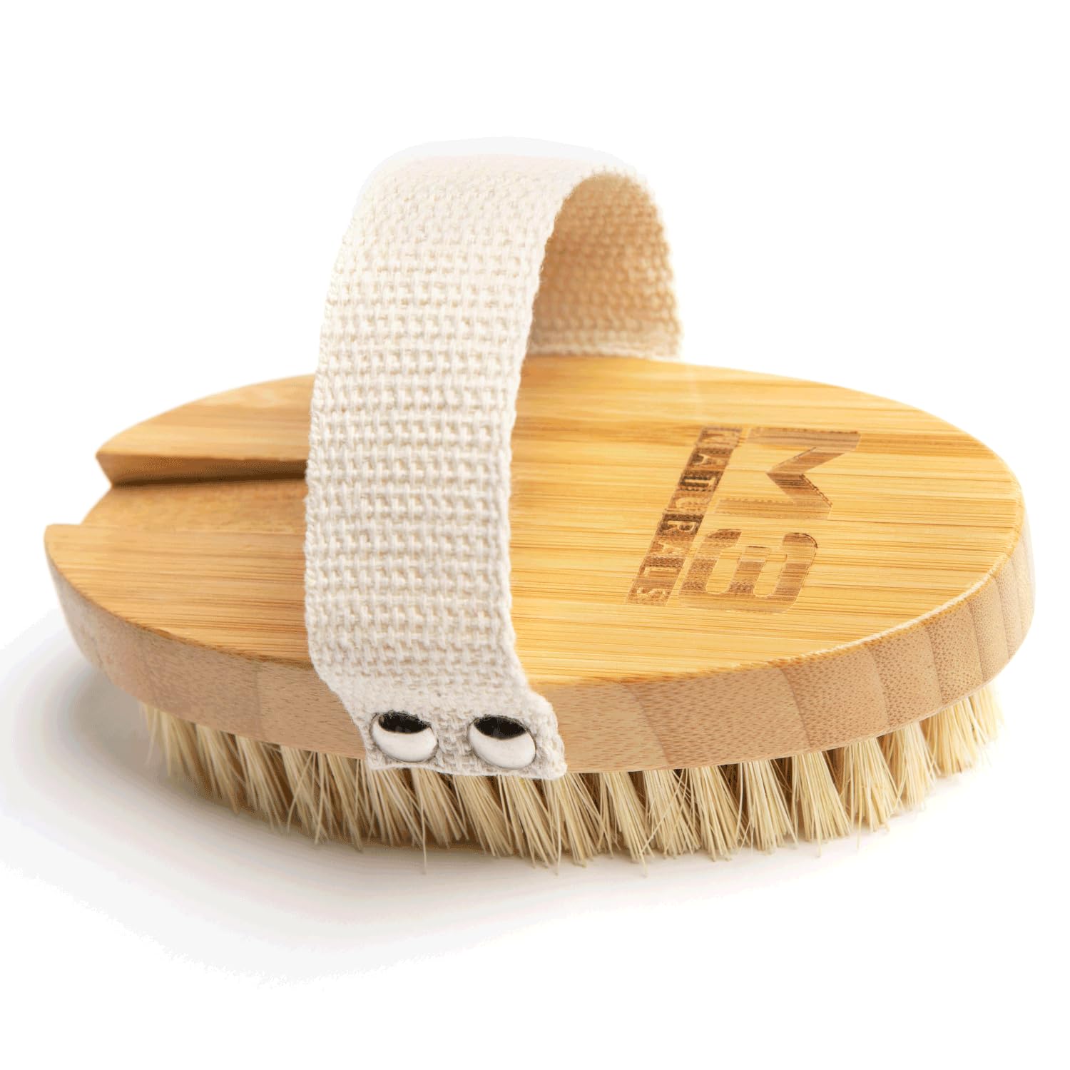 Firm Dry Brush & Shower Brush For Body - Handheld Back Scrubber Body Brush Exfoliator & Dead Skin Remover For Body Firm & Tighte