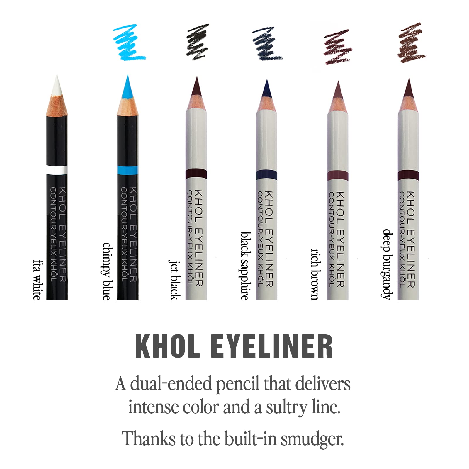 Jillian Dempsey Khl Eyeliner | Waterproof Eyeliner Pencil With Built-In Smudger | Long-Lasting Intense Color | Vegan | Chimpy Bl