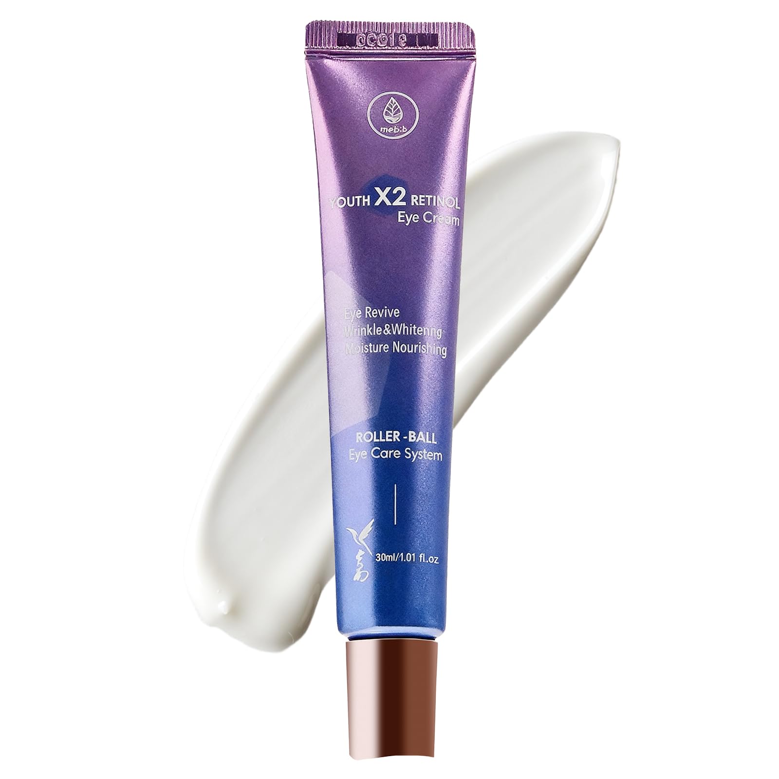 MEDB Retinol Eye Cream for Dark Circles & Wrinkles, 1.01 Fl Oz