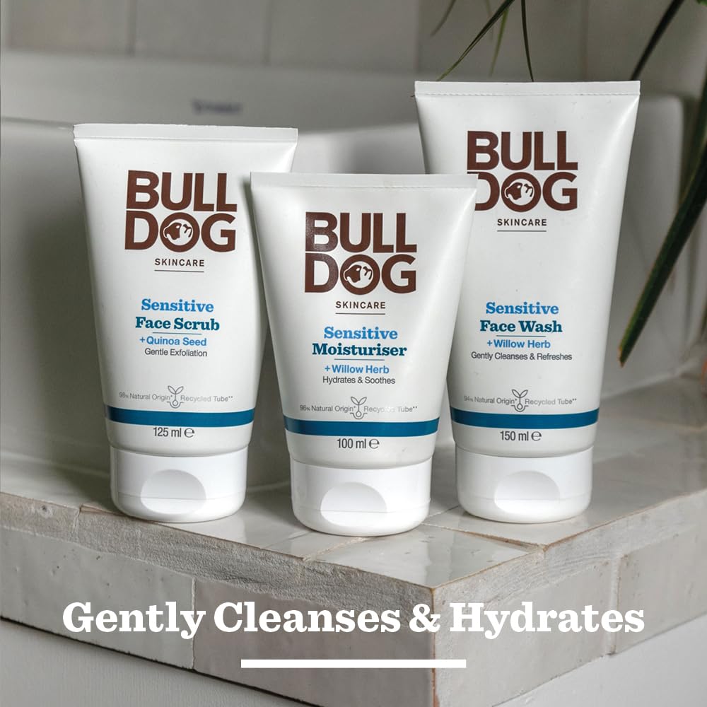 MEET THE BULL DOg Sensitive Face Wash, 5 Fluid Ounce