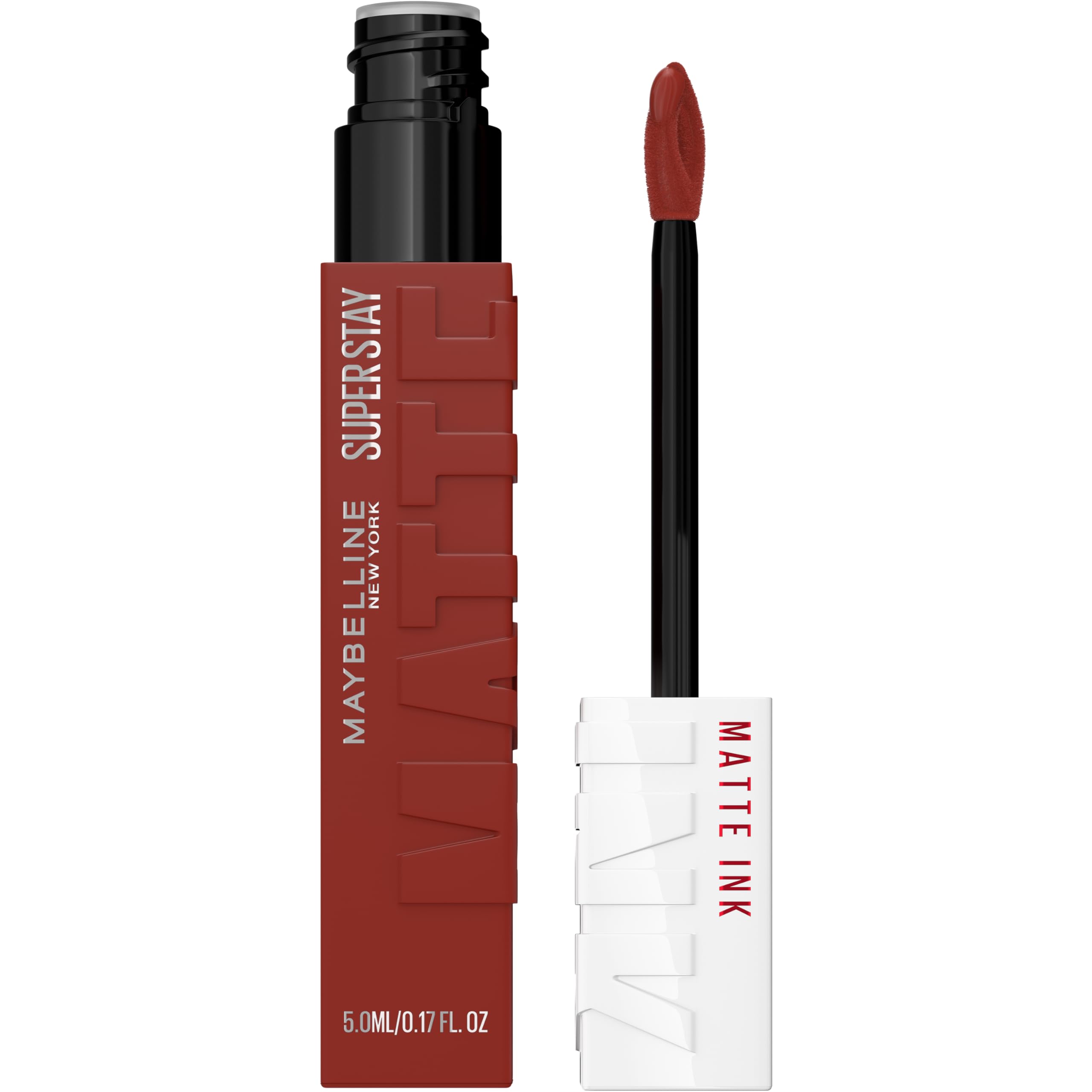 Maybelline Super Stay Matte Ink Liquid Lipstick Makeup, Long Lasting High Impact Color, Up to 16H Wear, Charmer (Midtone Mauvy B