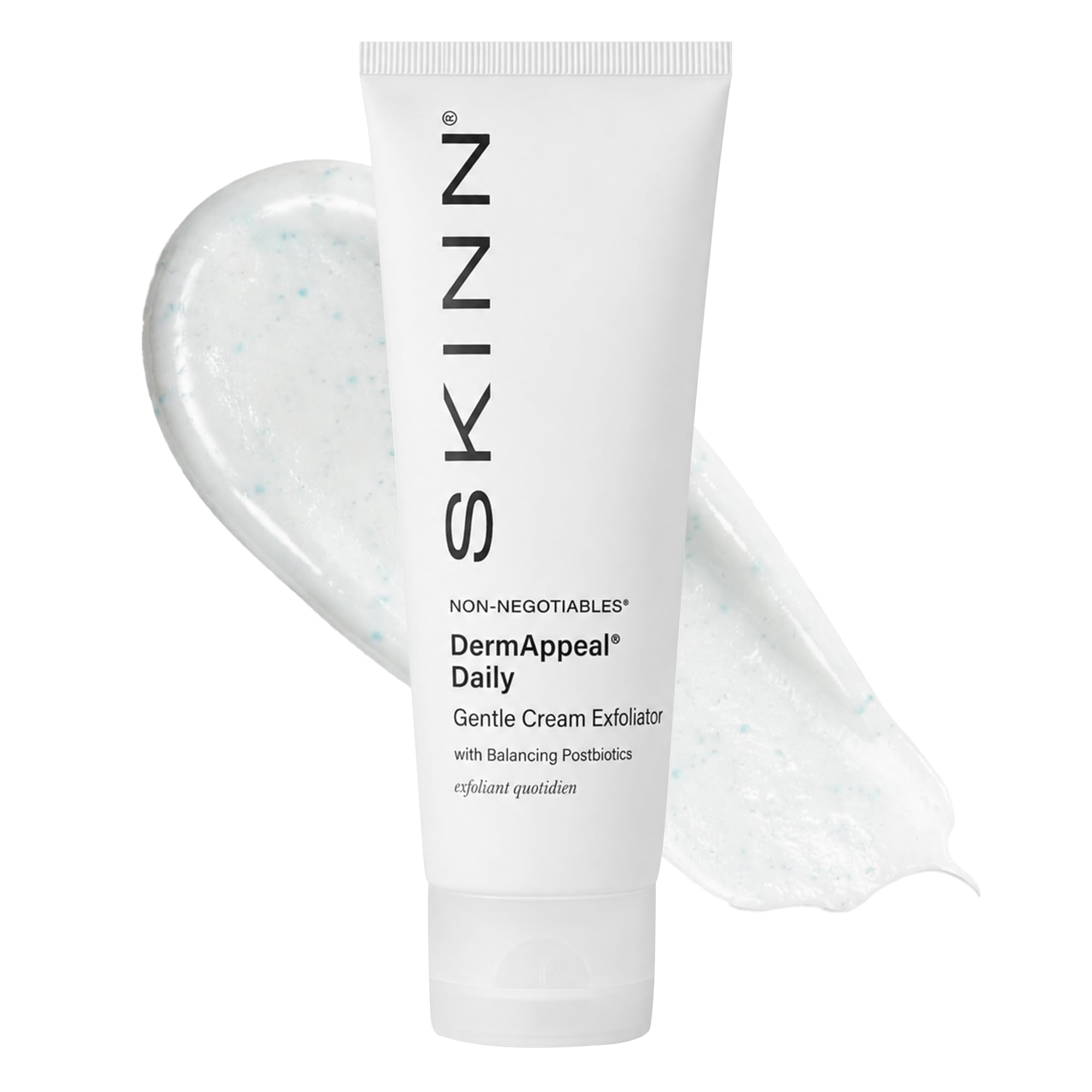 SKINN Dermappeal Daily Moisturizing Face Scrub  Gentle Exfoliator, 4oz