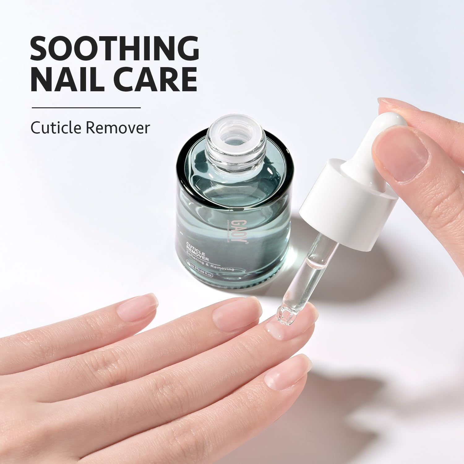Gaoy 20Ml Cuticle Remover Gel, Nail Care Softener, Easy And Effective Cuticle Remover