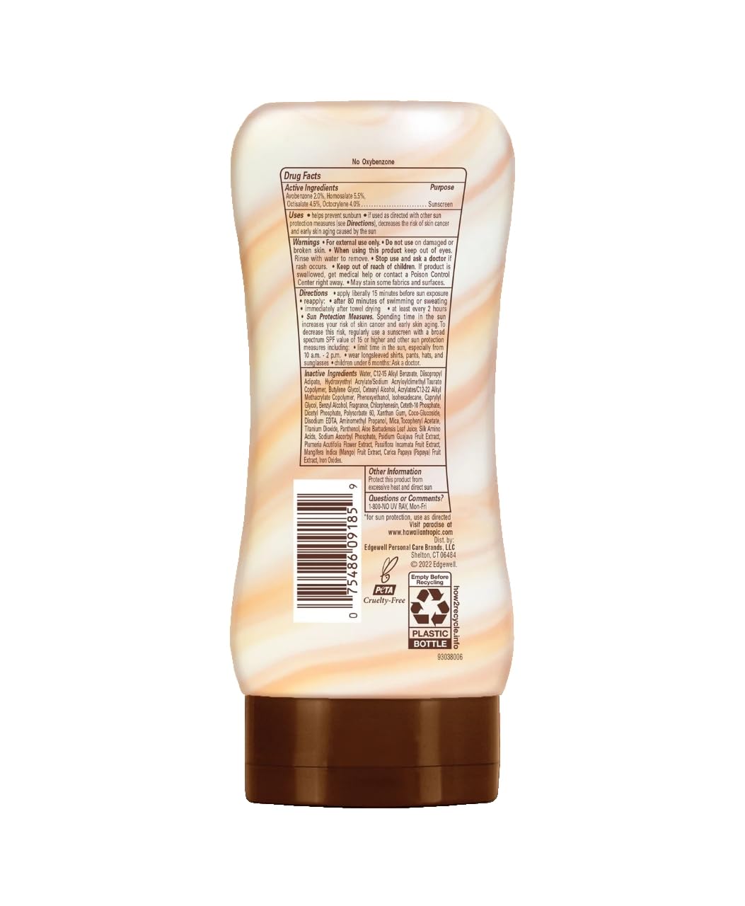 Hawaiin Tropic Silk Hydration Weightless Lotion SPF 30 6 Oz. - Pack of 2