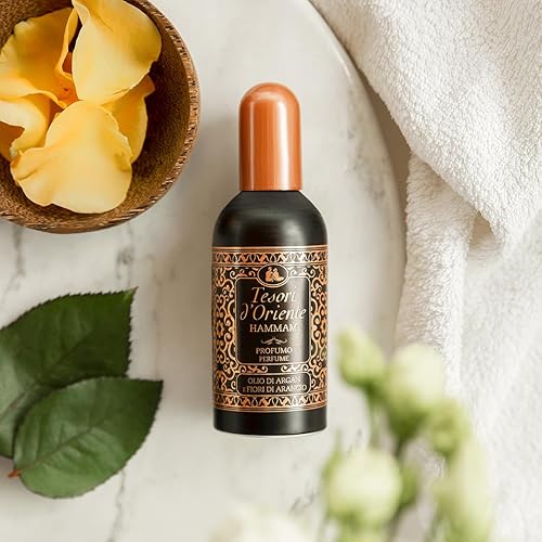 Tesori D'Oriente Hammam Flower Perfumes For Women, Eau De Toilette, Womens Fragrances, Elegant Aroma Composition With Blend Of R