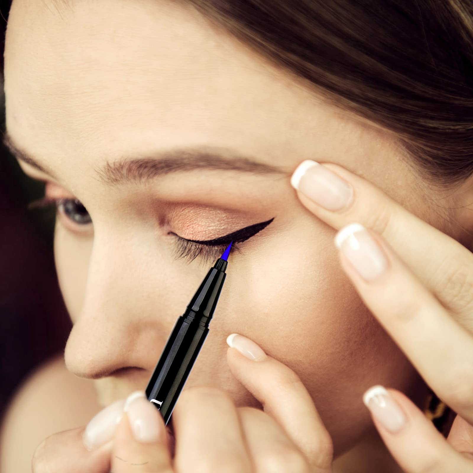 Unimeix Eyeliner Liquid Liner Waterproof Eye Liner Makeup Eyeliner Pen Precise All Day (Amethyst)