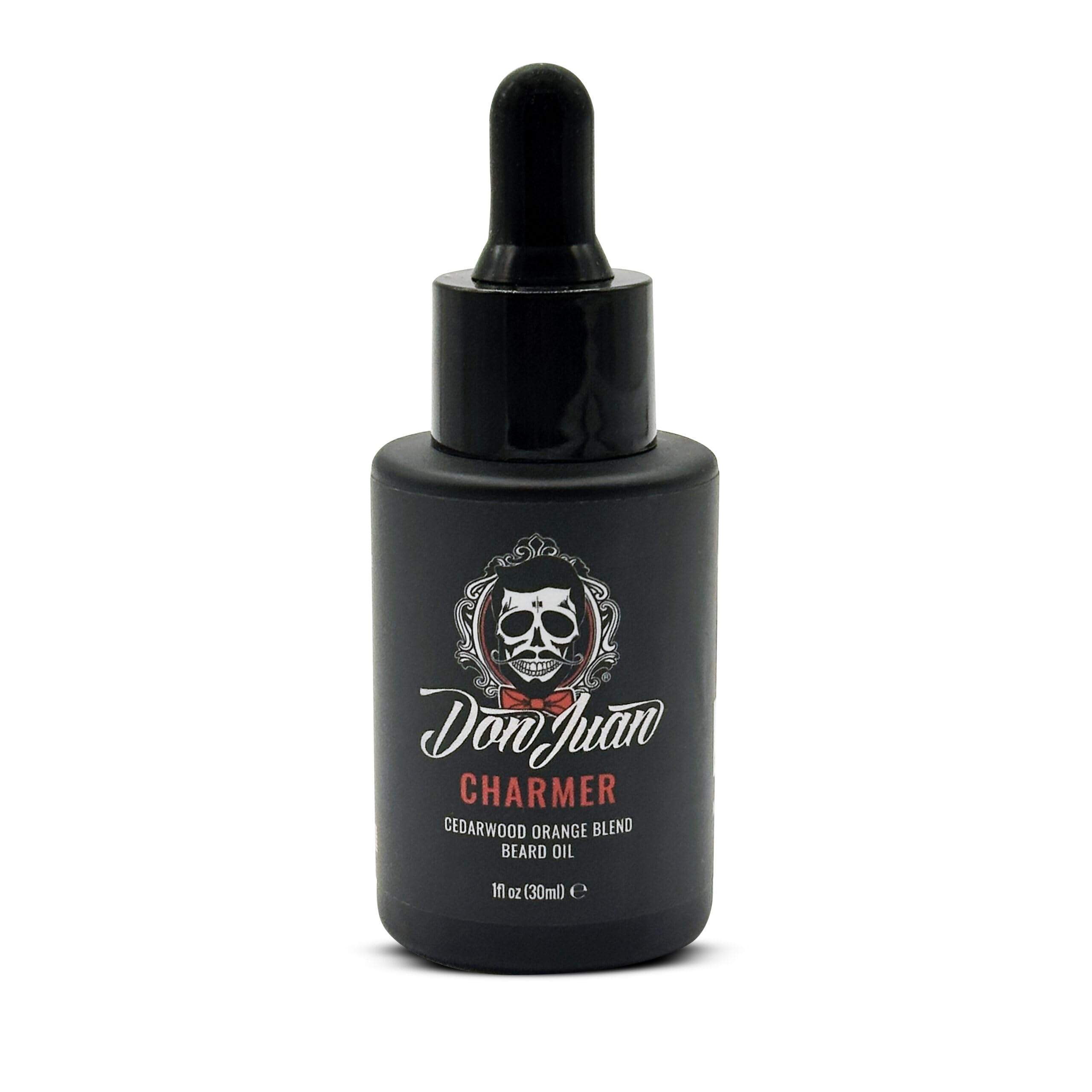 Don Juan Charmer Beard Oil And Conditioner - 100% Organic - Unique Blend Of Natural Oils Jojoba, Argan, Vitamin E, And More - Ce