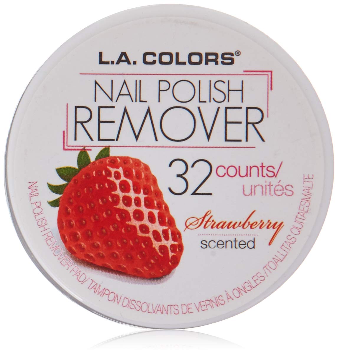La Colors Nail Polish Remover Pads(D0102H2Cyx7)