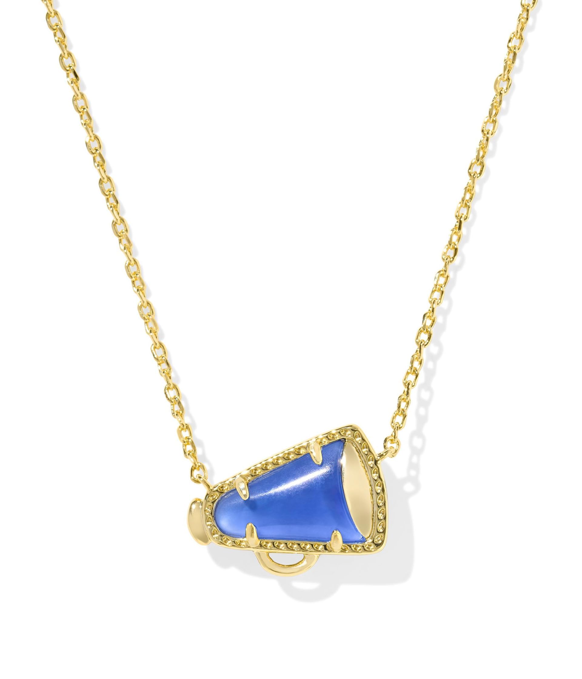 Kendra Scott, Womens, Cheer Short Pendant Necklace, Cobalt Illusion, One Size