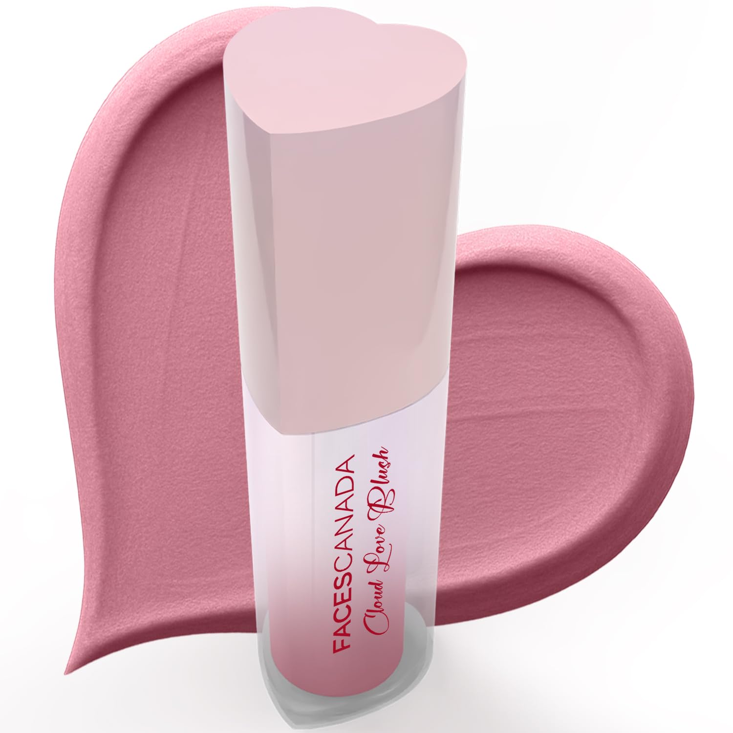 Faces Canada Cloud Love Liquid Blush  Love Potion 03, 5Ml | Soft Rosy Look | Long Lasting | Blends Easily | Blurred Matte Effec