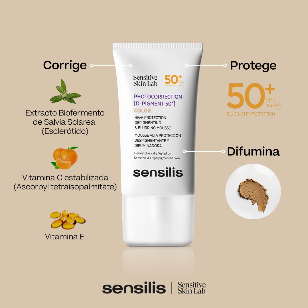 Sensilis Photocorrection D-pigment 50+ 40ml