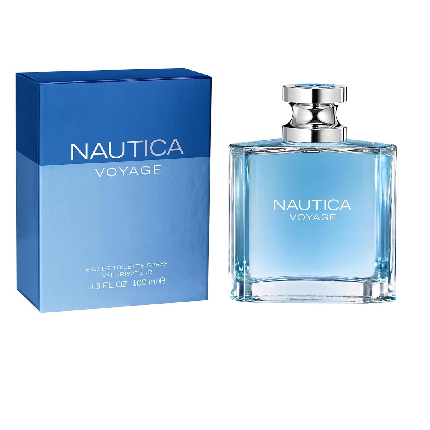 Nautica Voyage Eau De Toilette, Cologne and Fragrance For Men, Fresh, Romantic, Fruity Scent Woody, Aquatic Notes of Apple, Wate