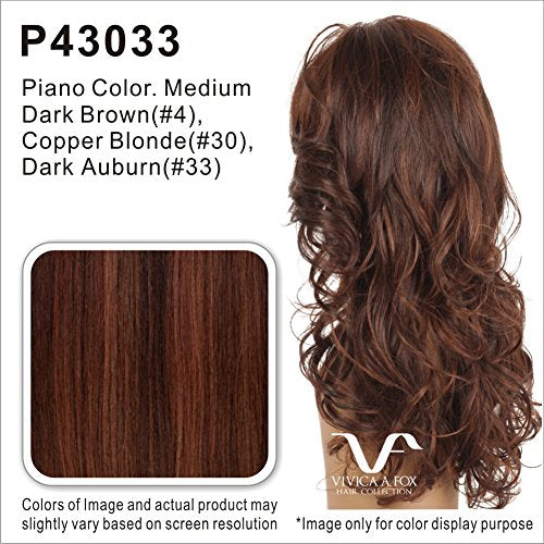 Vivica A. Fox JAVANT-V New Futura Fiber, Deep Lace Front Wig in Color P43033