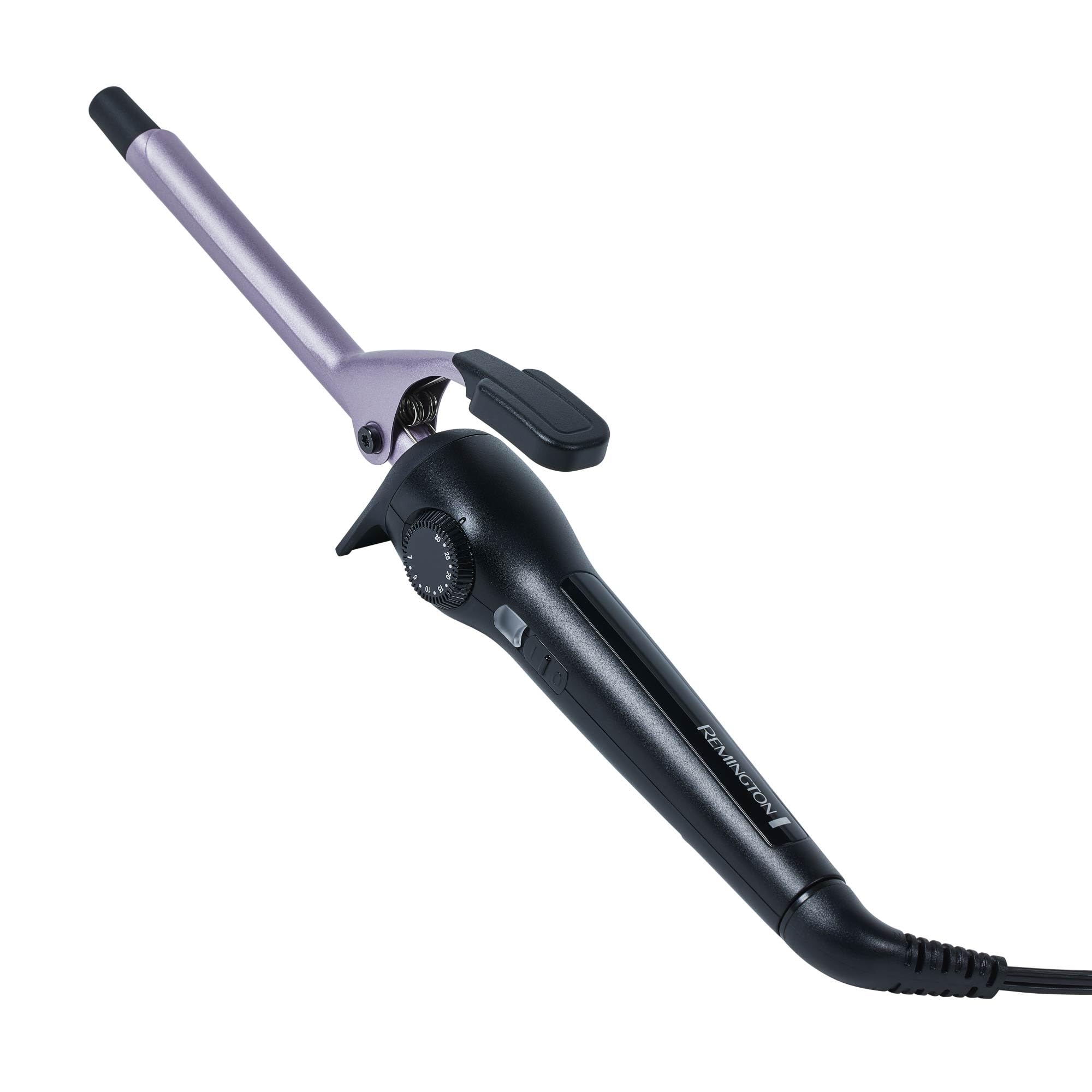 Remington Anti-Static -Inch Clipped Curling Iron with Titanium Protection, Fast Heat-Up, Ceramic Barrel for Tight Ringlet Curls 