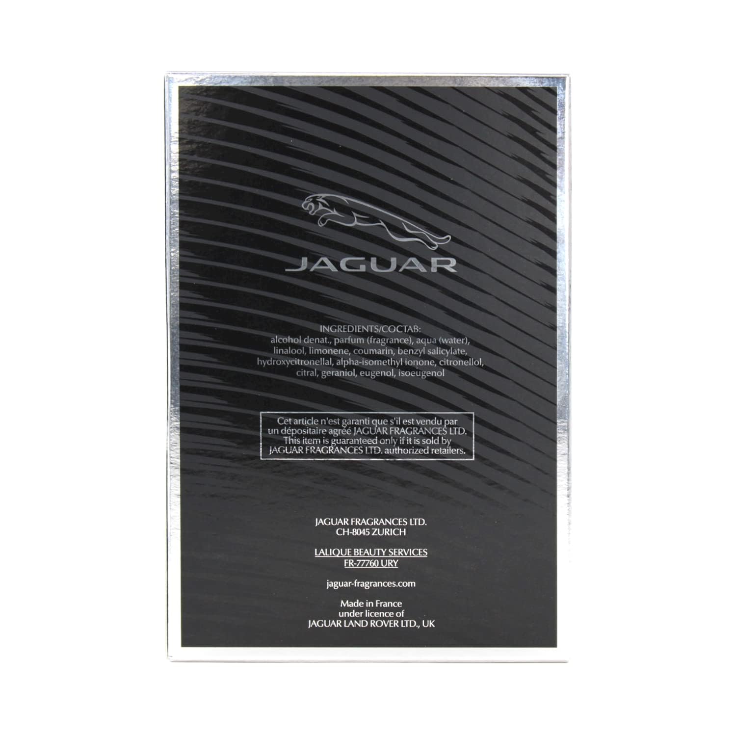 Jaguar Jaguar Classic Black 3.4 Oz Eau De Toilette Spray For Men