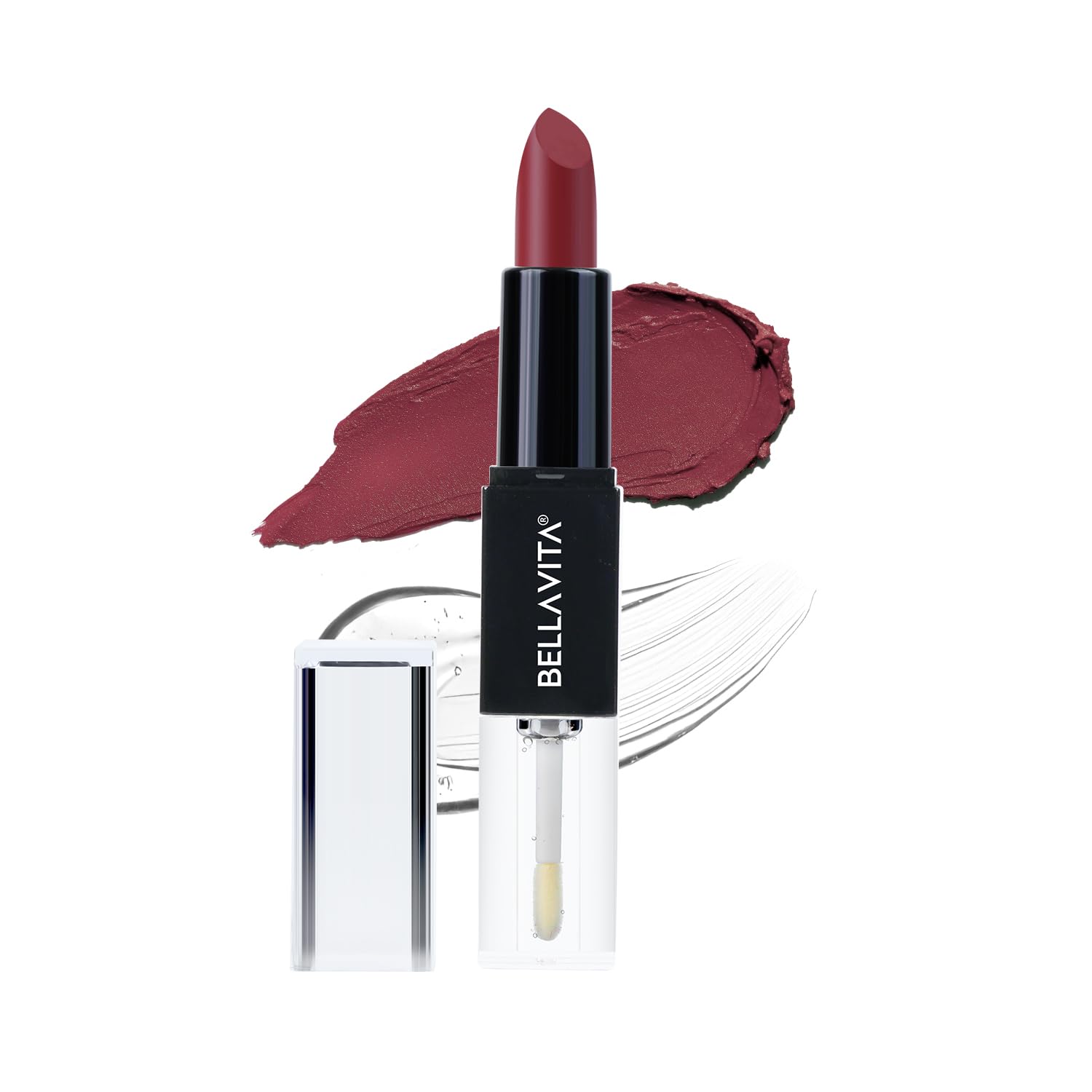 Bellavita Good 2-In-1 Duo | Two Flawless | 4.2G Lipstick 2Ml Gloss (Glossy)