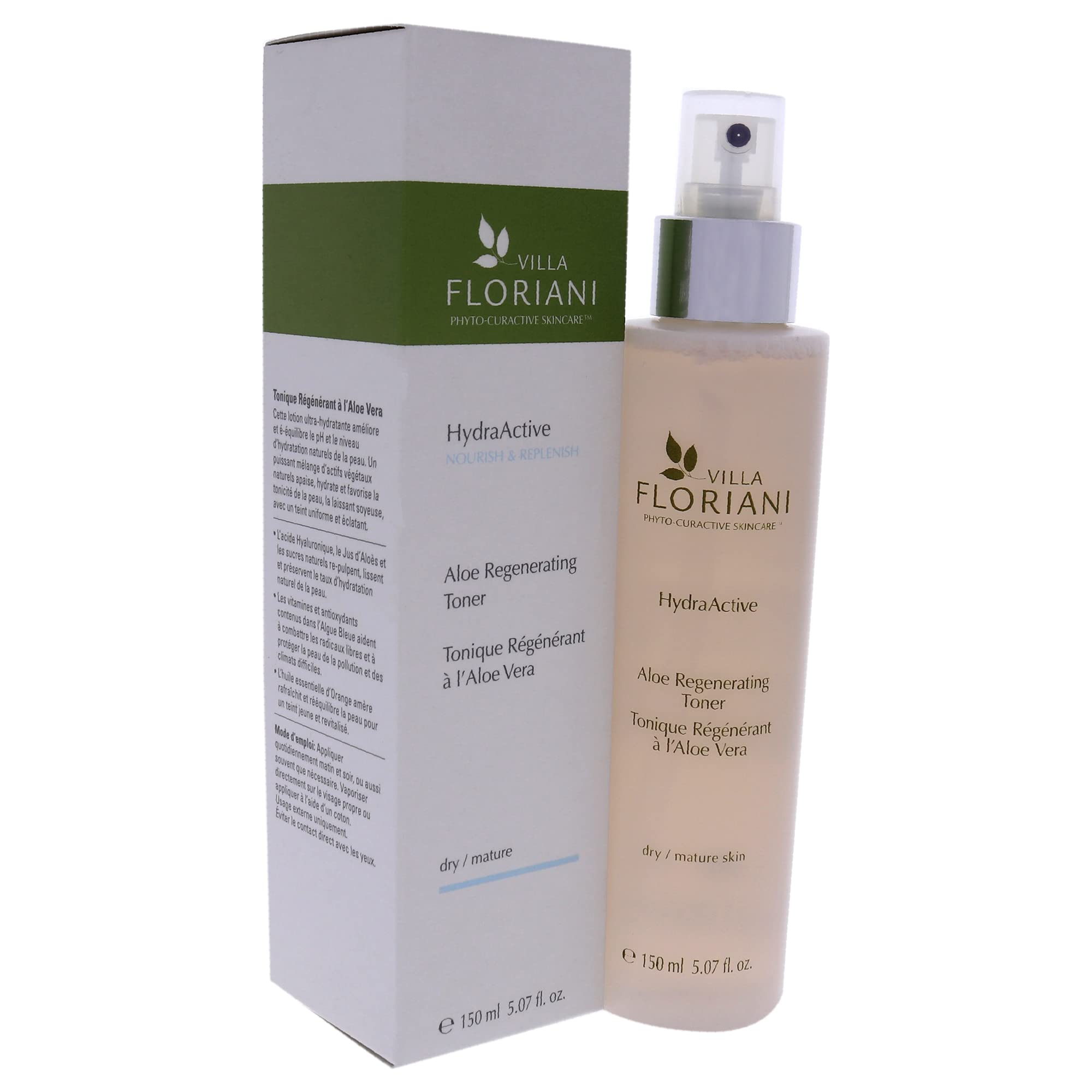 Villa Floriani Regenerating Toner - Aloe Women Toner 5.07 oz, White, (I0106586)