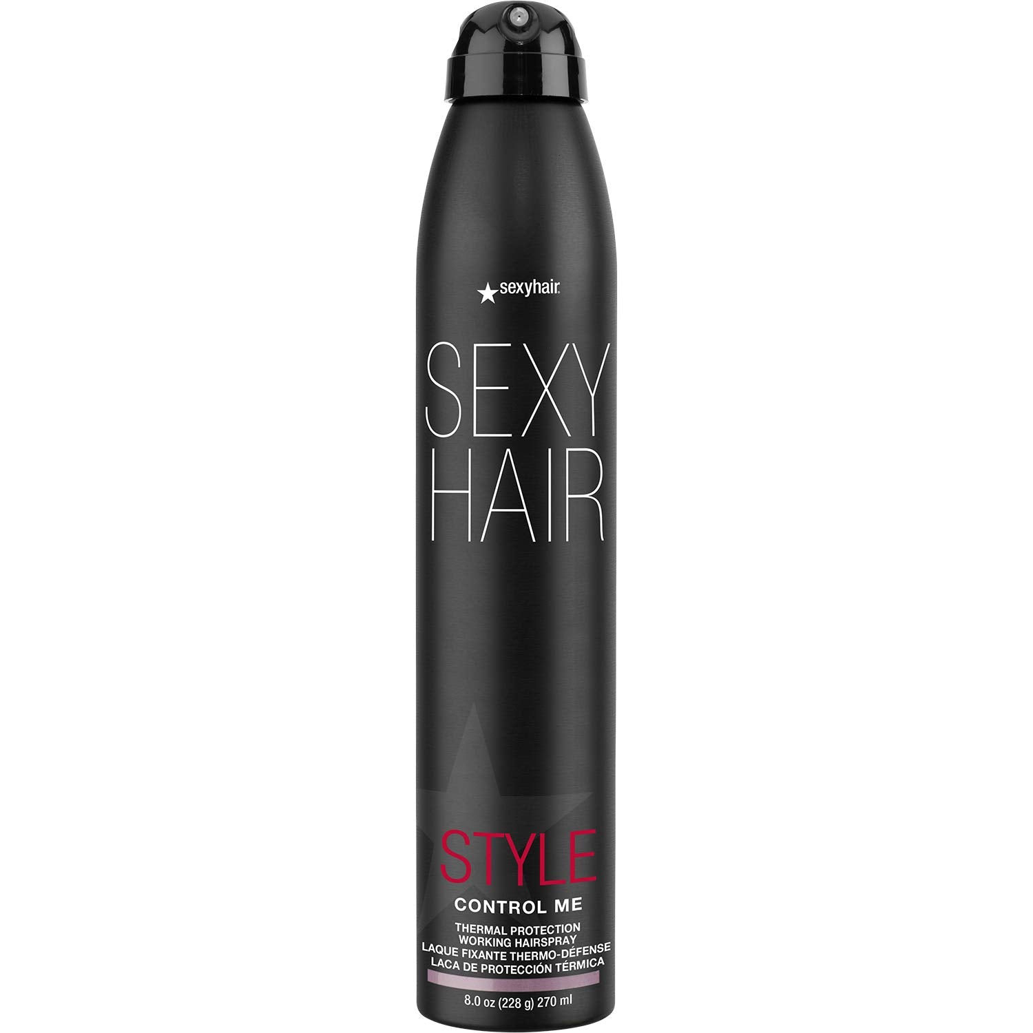 SexyHair Hot Control Me 450 Thermal Working Hairspray, 8 Oz