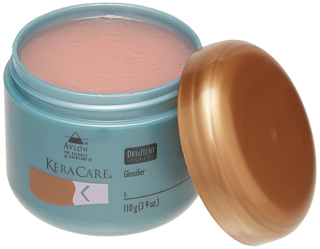 KeraCare Dry and Itchy Glossifier - 3.9 Ounce, Moisturizing Hair Shine Treatment