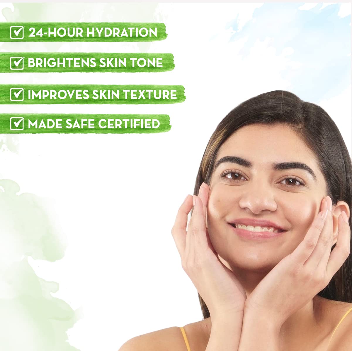 Mamaearth Rice Water Oil Free Face Moisturizer | 24-Hour Hydration With Niacinamide | Controls Excess Oil & Minimizes Open Pores
