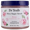 Dr. Teal'S Shea Sugar Scrub Rose 19 Ounce Jar