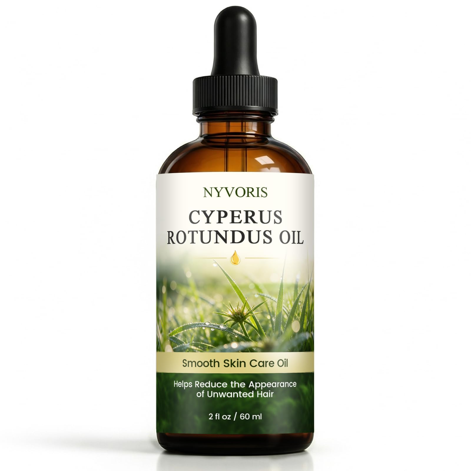 NYVORIS Cyperus Rotundus Oil for Hair Removal  Organic ColdPressed Cypress Rotundus Oil to Help Reduce the Appearance of Unwan