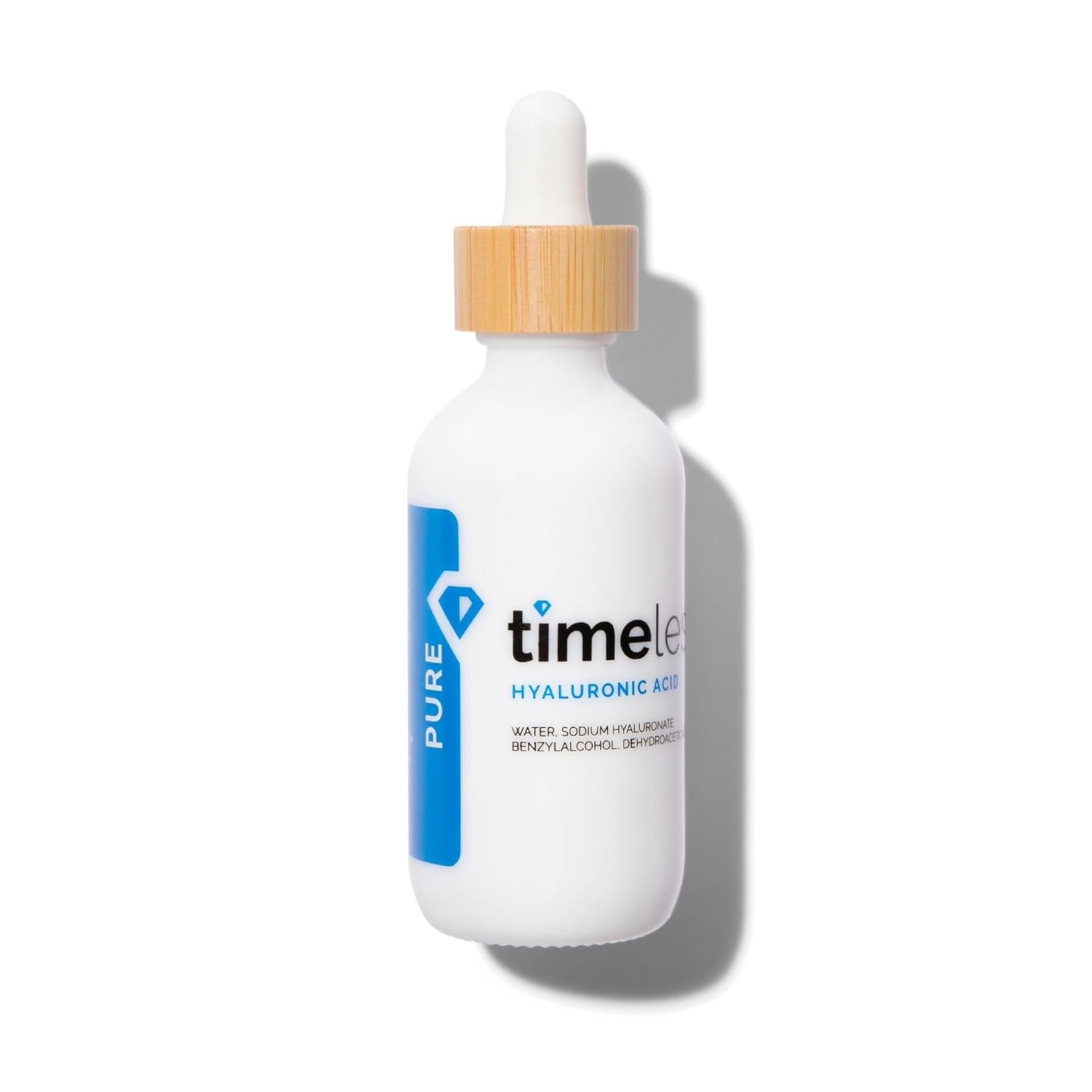 Timeless Skin Care Hyaluronic Acid 100% Pure Serum - Hydrating Face Serum for Personal Care - Fragrance-Free Hyaluronic Acid Ser
