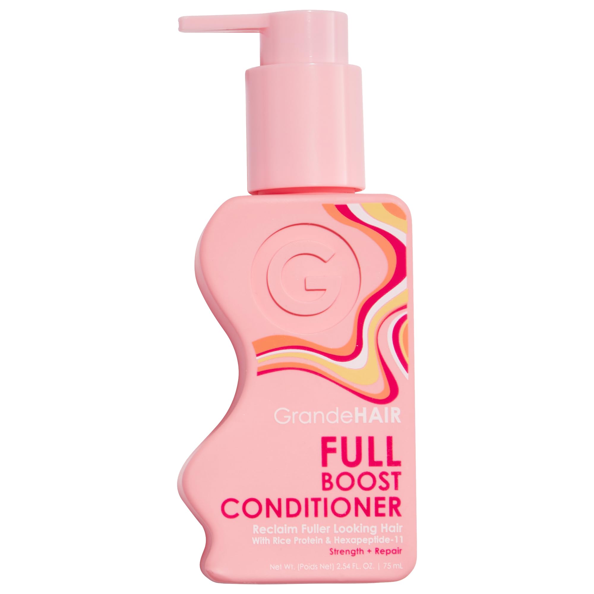 Grande Cosmetics Conditioner For Women, Cleanses, Exfoliates & Reduces Fallout For Fuller Looking Hair, Sulfate-Free, Travel Siz