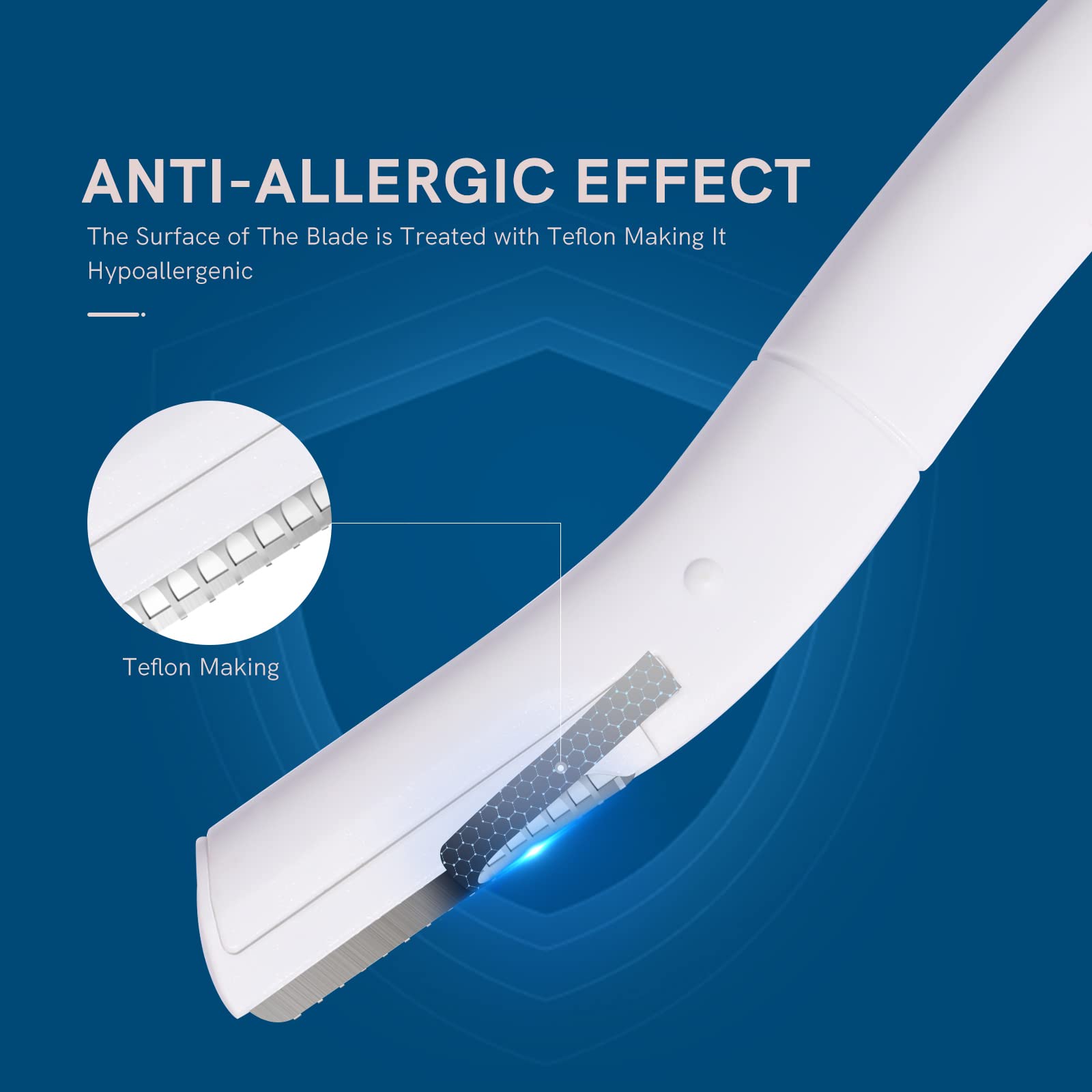 Eyebrow Razors For Women W/Japanese Quality Blades, Small Face Razors For Peach Fuzz, Small Dermaplane Shaving Razors, Multipurp