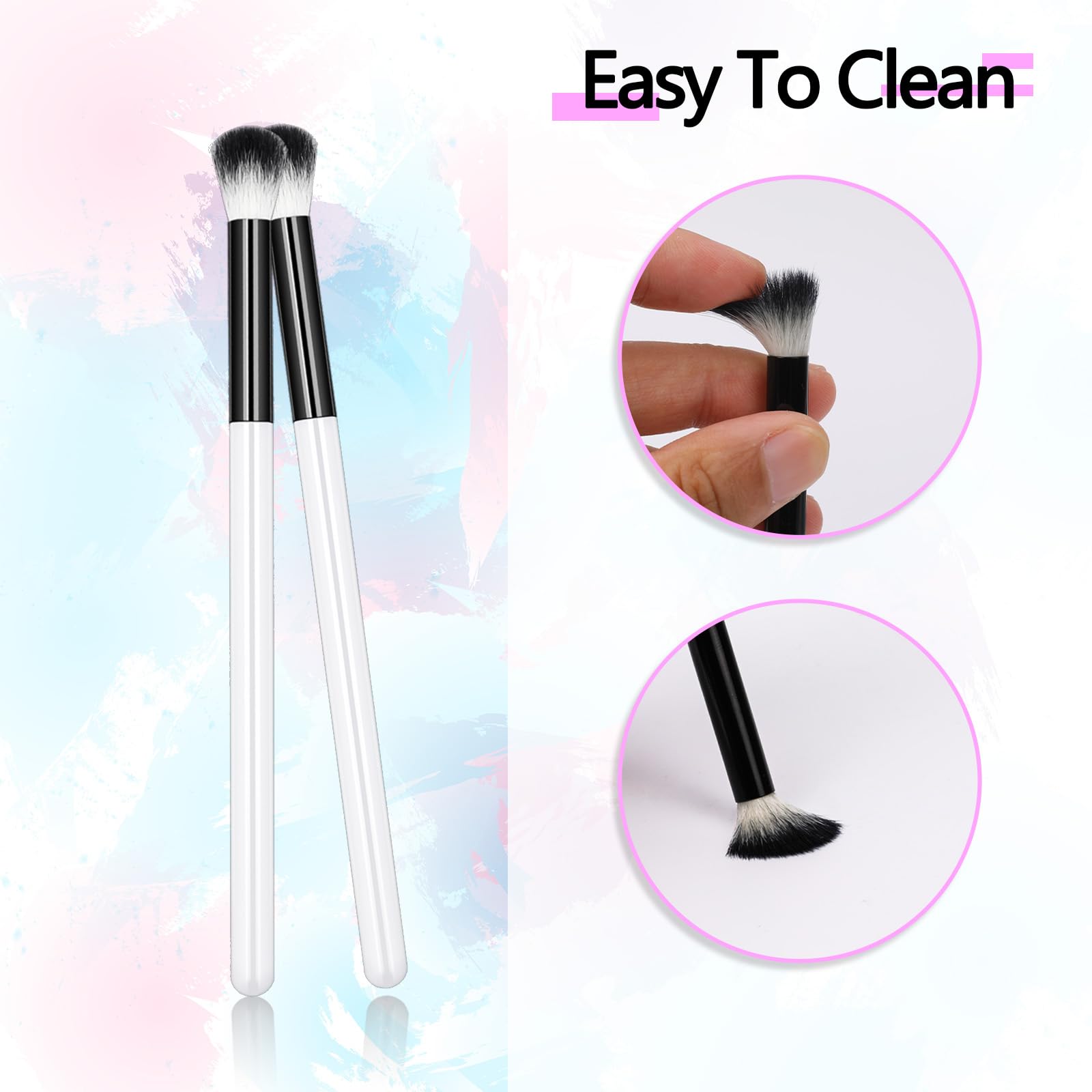 Lash Extension Brushes For Cleansing, Eyelash Cleaning Brush Lash Shampoo Brush Bath Cleanser Brush Wash Kit Lash Brushes For Ey