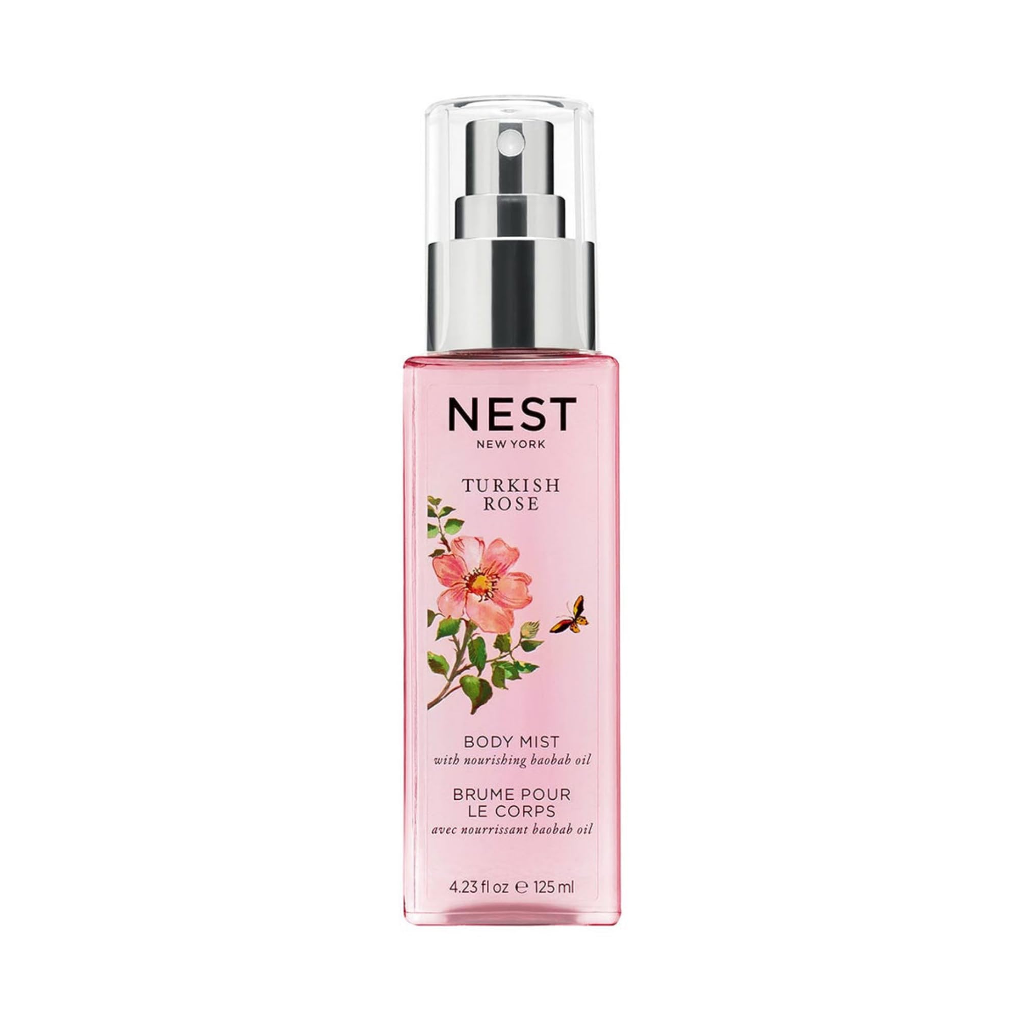 NEST New York Turkish Rose Body Mist - 125 mL - Vegan & Cruelty Free