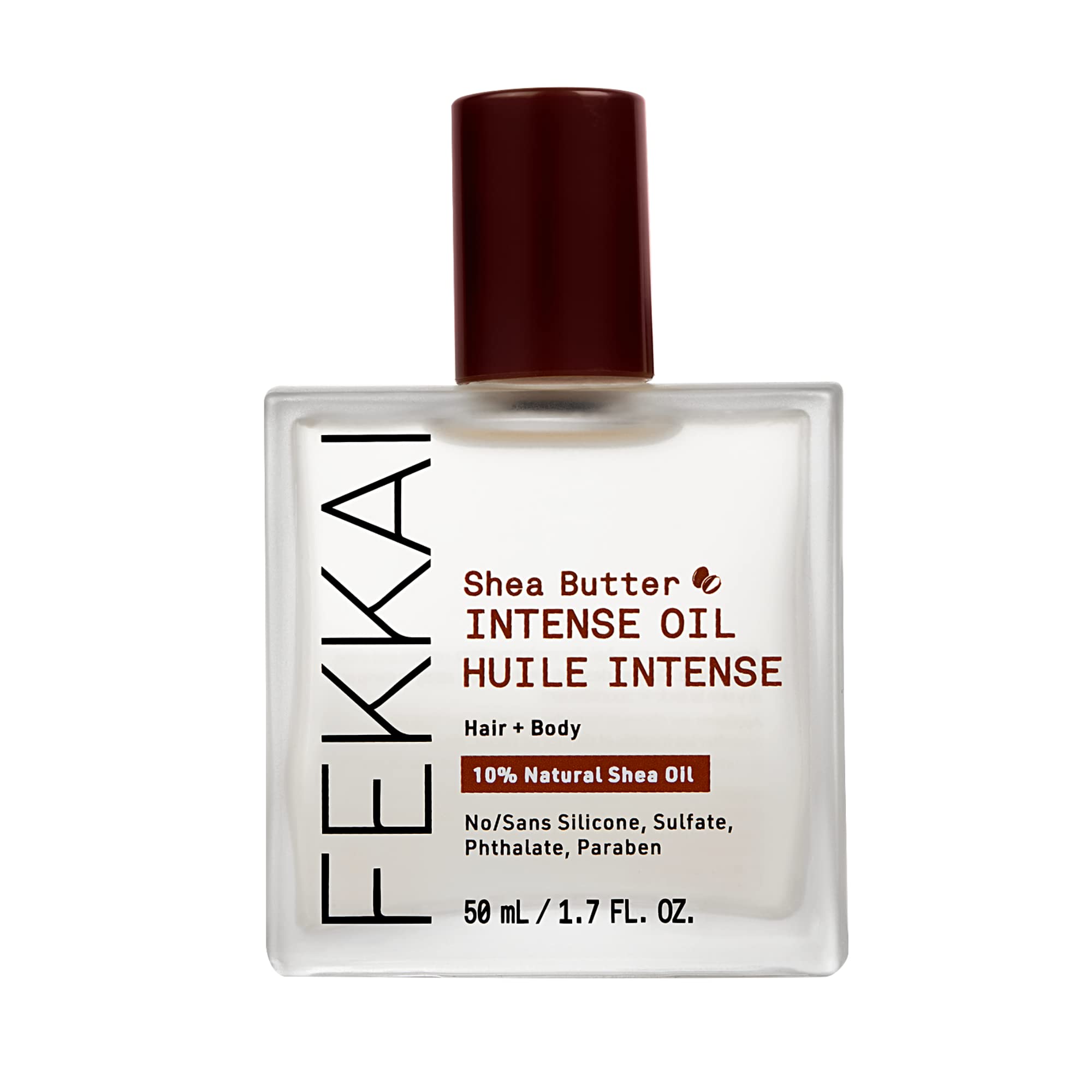 Fekkai Shea Butter Intense Oil For Curly Hair | Moisturizing | Curl and Shine | Hydrate and Repair | Clean, Vegan | Sulfate Free