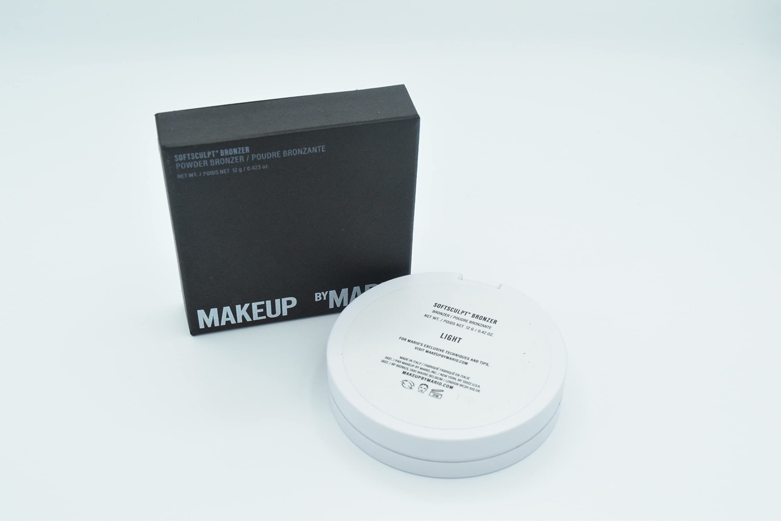 Makeup by Mario SoftSculpt Bronzer - Light - Soft Matte Finish for Fair to Light Skin Tones (Neutral with a Balance of Warm and
