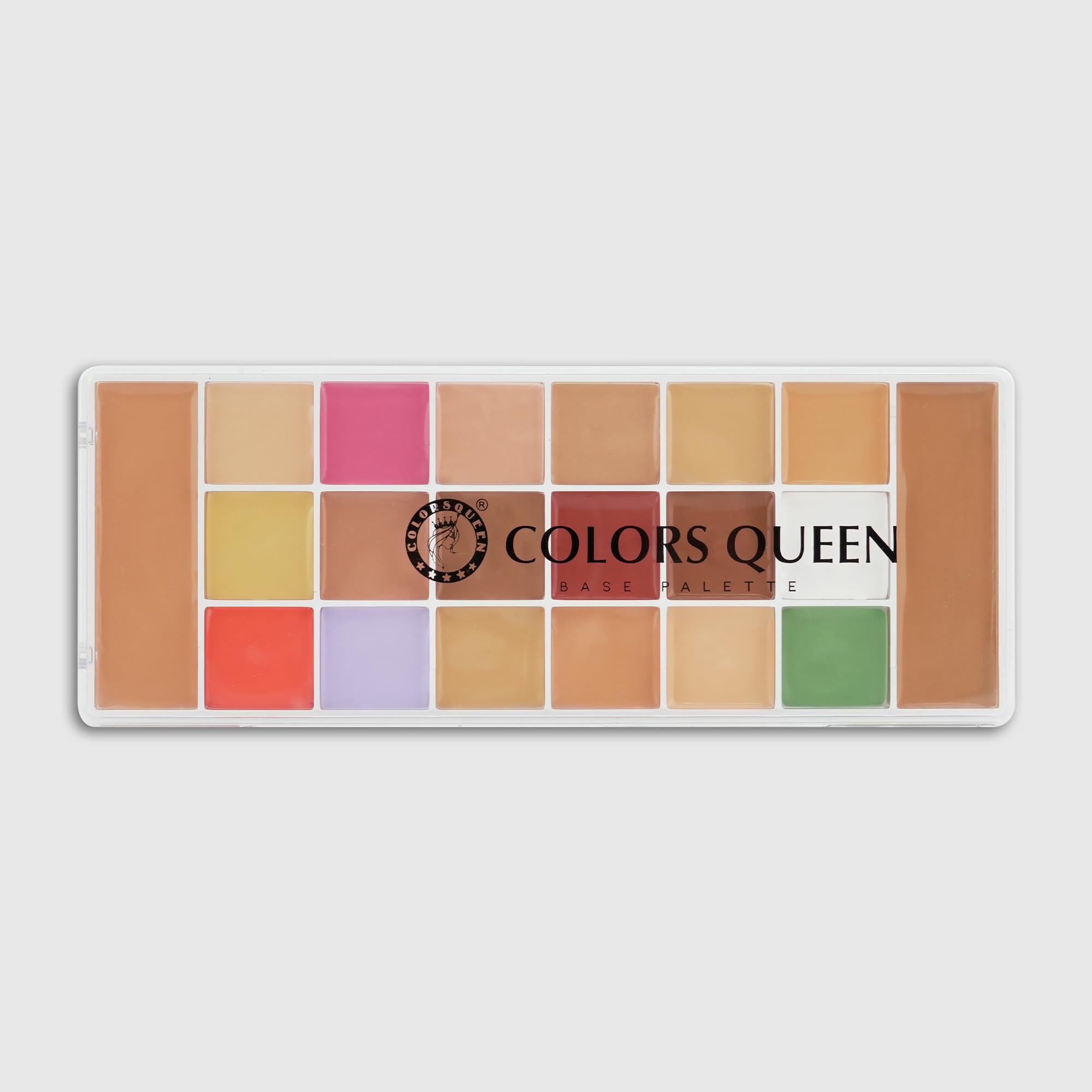 Colors Queen MultiPurpose Base Concealer & Corrector Palette | Long Lasting & Creamy Texture, Easy To Blend Formula | Lightweig