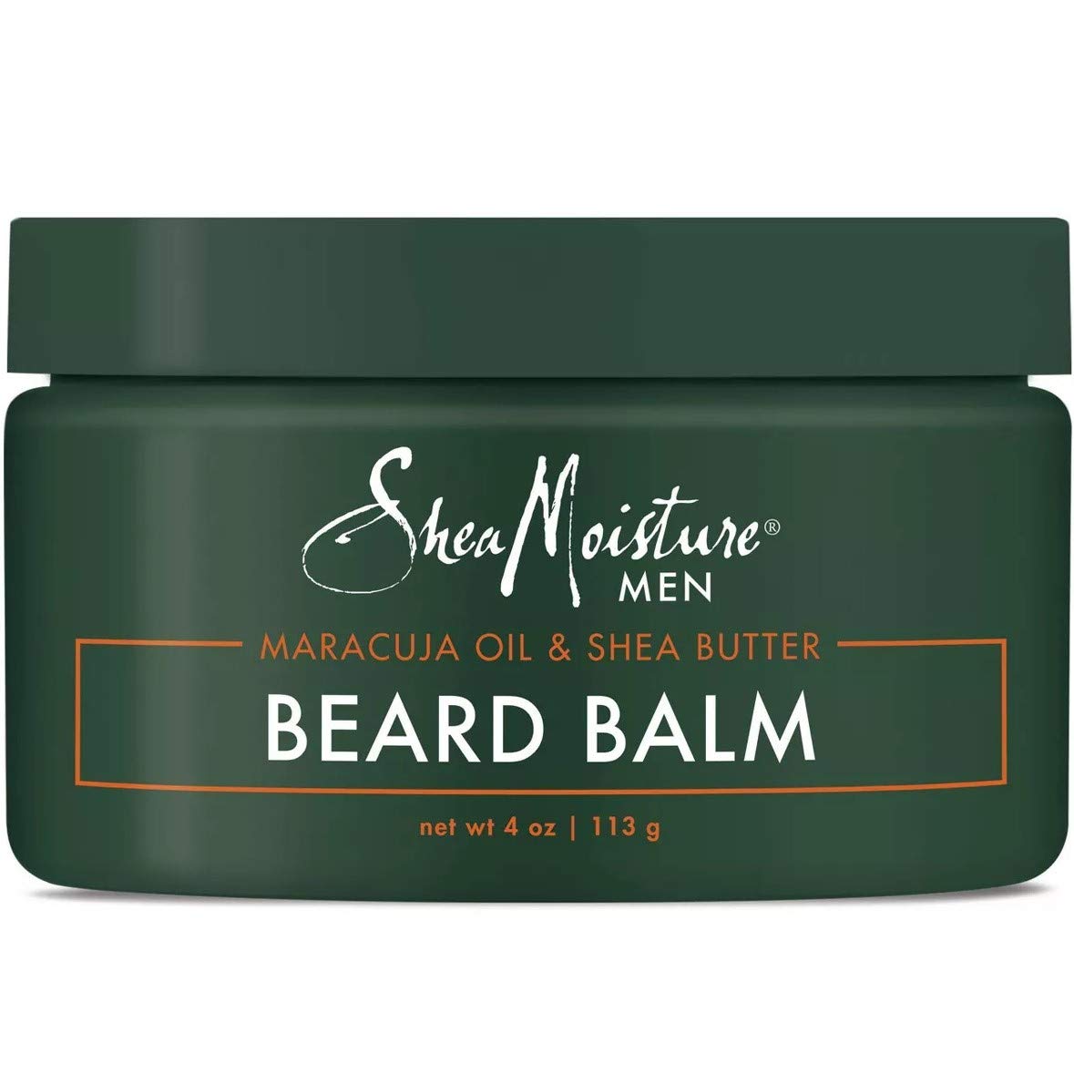Shea Moisture Mens Beard Balm, All Natural Ingredients, Made With Maracuja Infused Shea Butter, Shape-Smooth & Define, 4 Ounce (