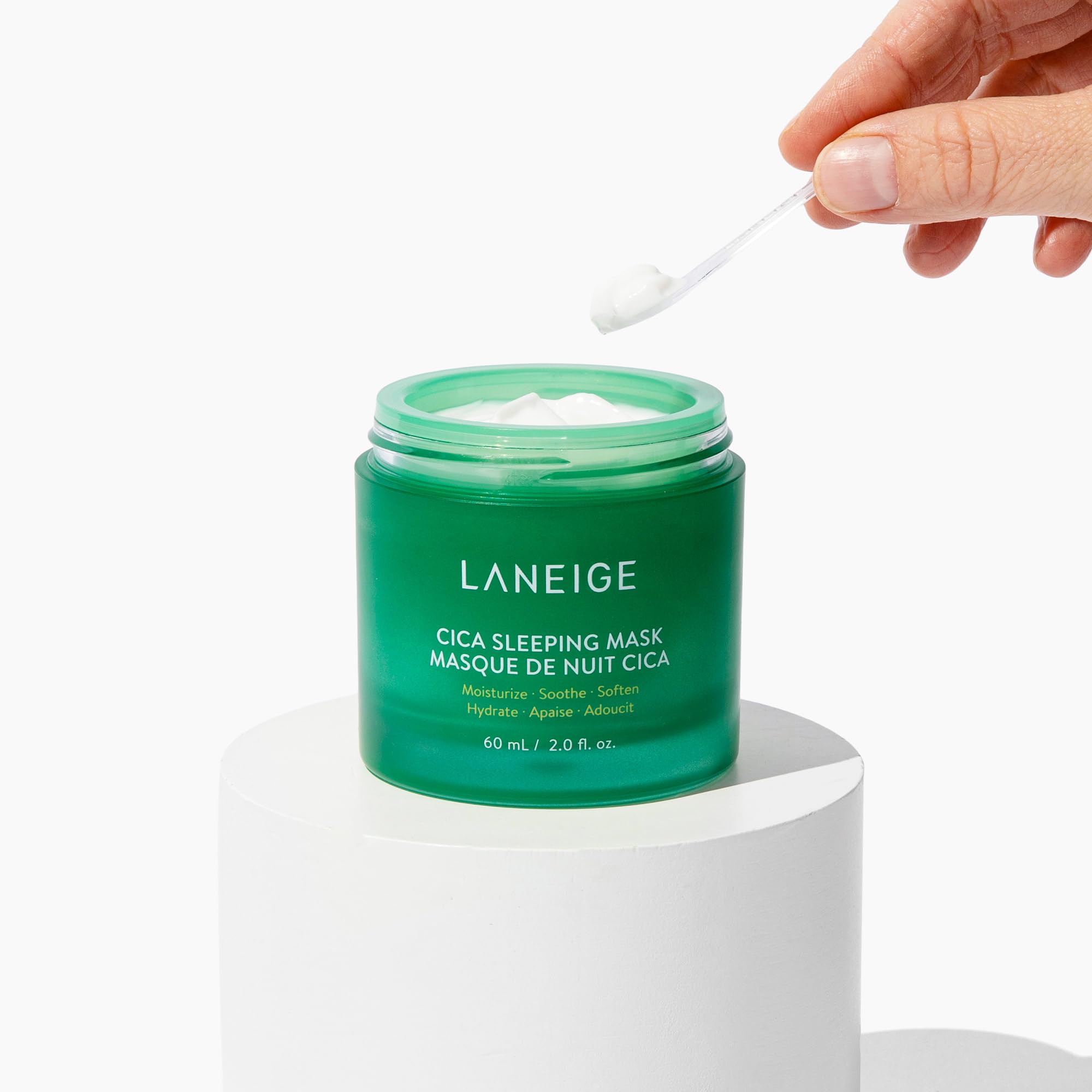 Laneige Hypoallergenic Cica Sleeping Mask: Hydrate, Nourish, And Soothe Stressed Skin, 2.0 Fl. Oz.(Packing May Vary)