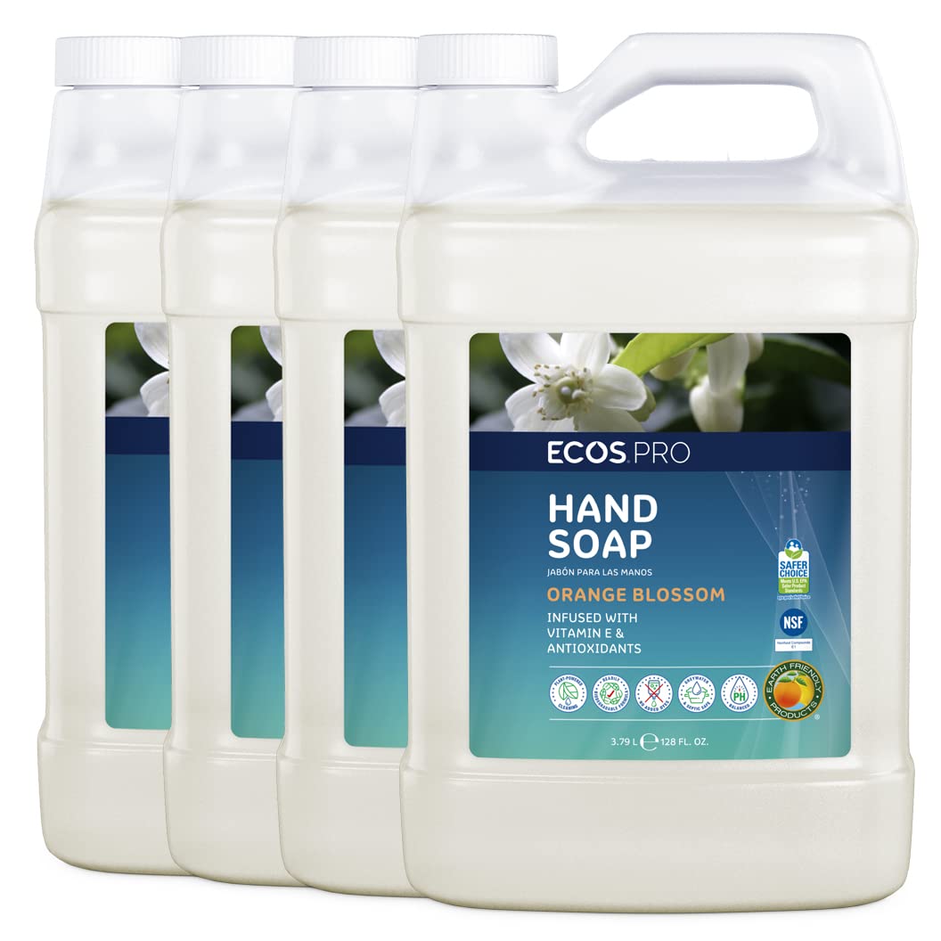 ECOS PRO Hand Soap Refill | Hypoallergenic | Readily Biodegradable Formula | With Vitamin E & Antioxidants | Made In The USA | O