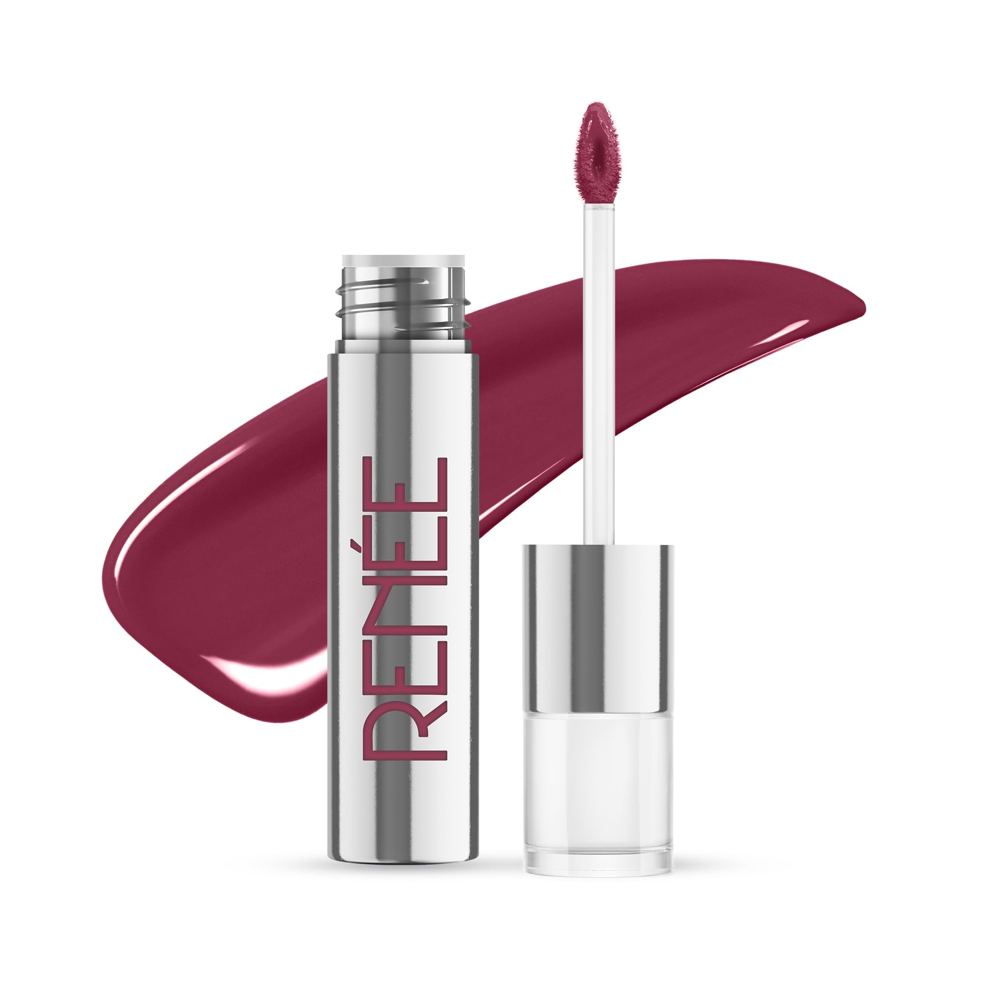 Renee Gloss Stay TransferProof Liquid Lip Color  Francesca 3.5Ml, Rich Intense Payoff High Pigment Super Glossy Finish, Waterp