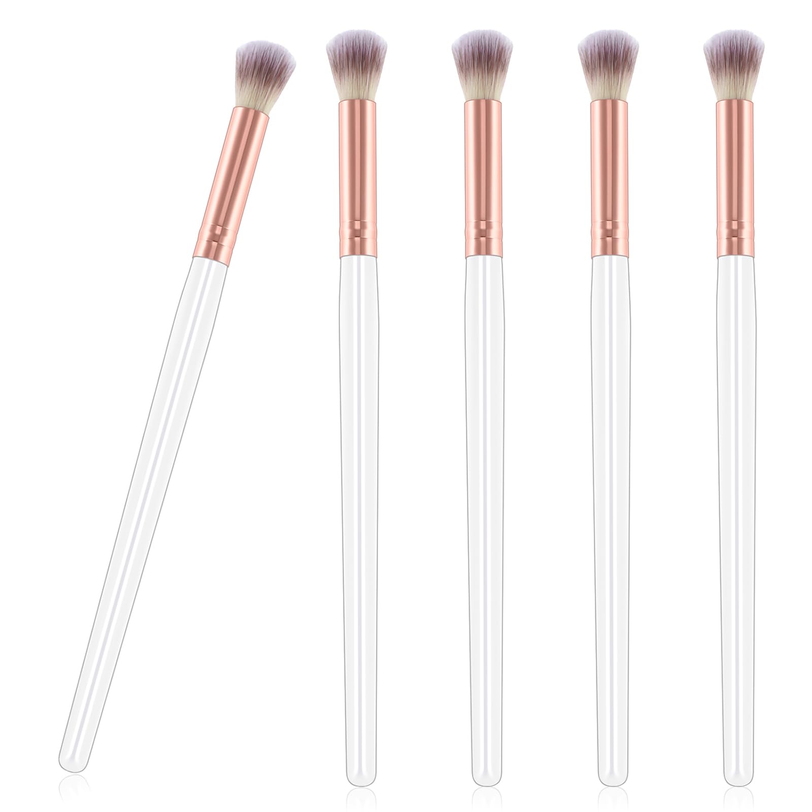Ekysso 5 Pieces Lash Shampoo Cleansing Brush For Eyelash Extensions, Lash Cleanser For Lash Extension Brush, Eyelash Cleaning Br