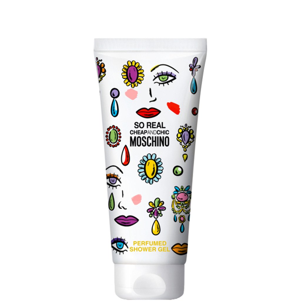 Cheap & Chic So Real By Moschino, 6.7 Oz Shower Gel For Women