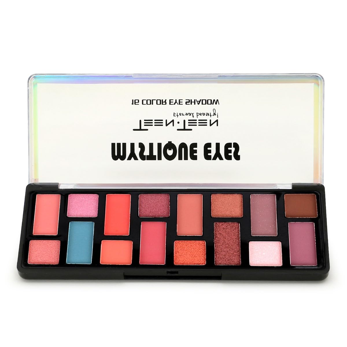 Teen Teen Mystique Eyes 16 Color Eyeshadow Palette | Highly Pigmented Eyeshadow Palette|Matte & Shimmer Finish, Multicolor 02, 2